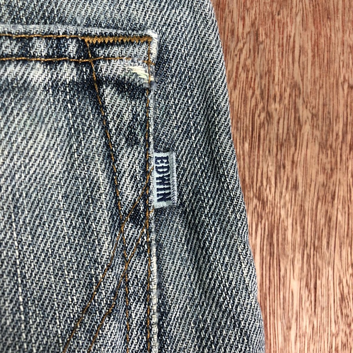 Edwin DLL Edwin Vintage Blue Denim Pants #c181 Size US 34 / EU 50 - 9 Thumbnail
