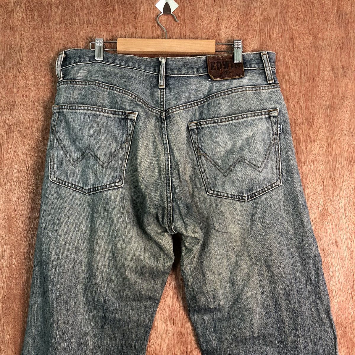 Edwin DLL Edwin Vintage Blue Denim Pants #c181 Size US 34 / EU 50 - 7 Thumbnail