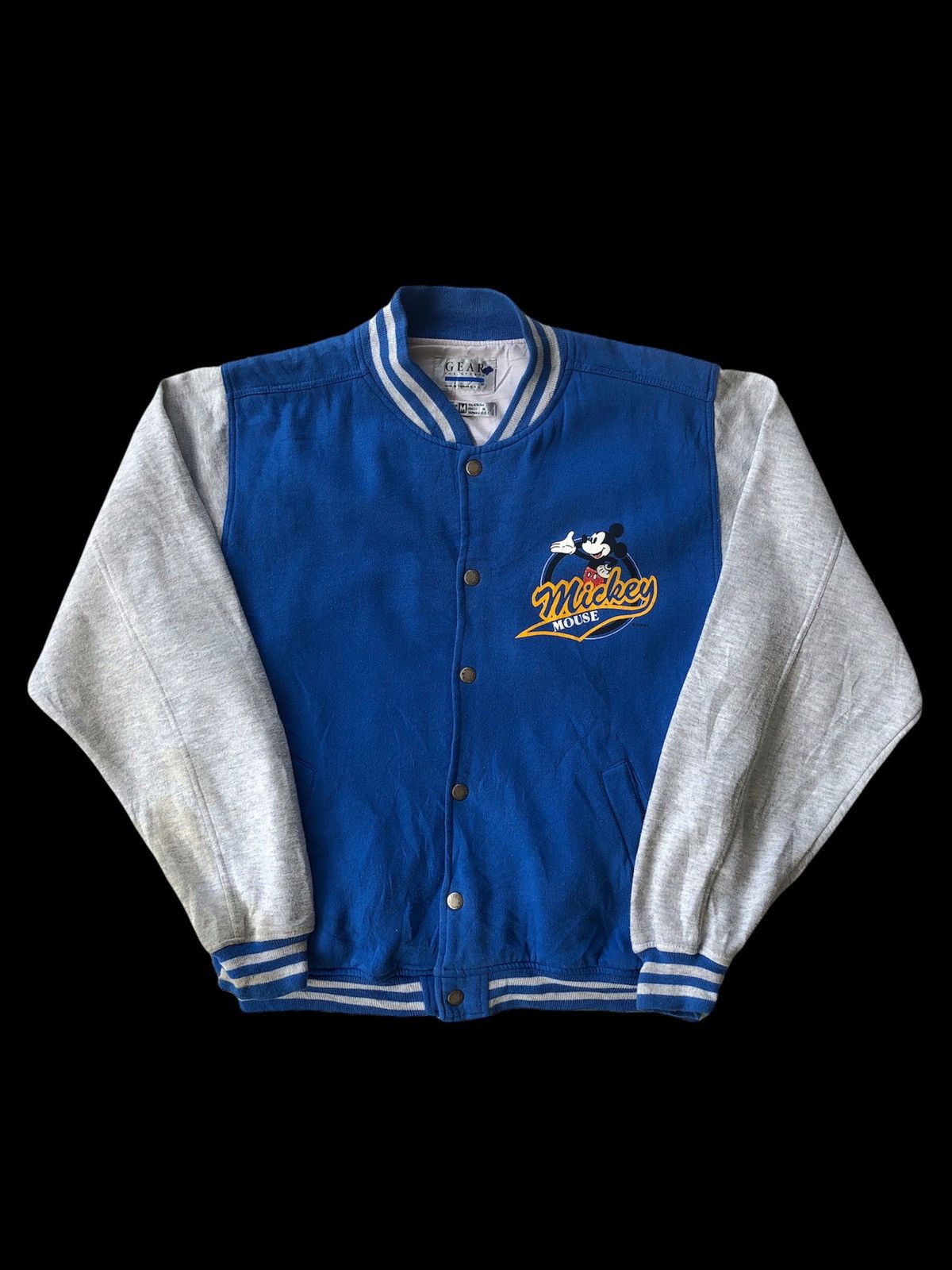 Disney SICK🔥Vintage XXXTENTACION Mickey Mouse Varsity Jacket Size US M / EU 48-50 / 2 - 3 Thumbnail