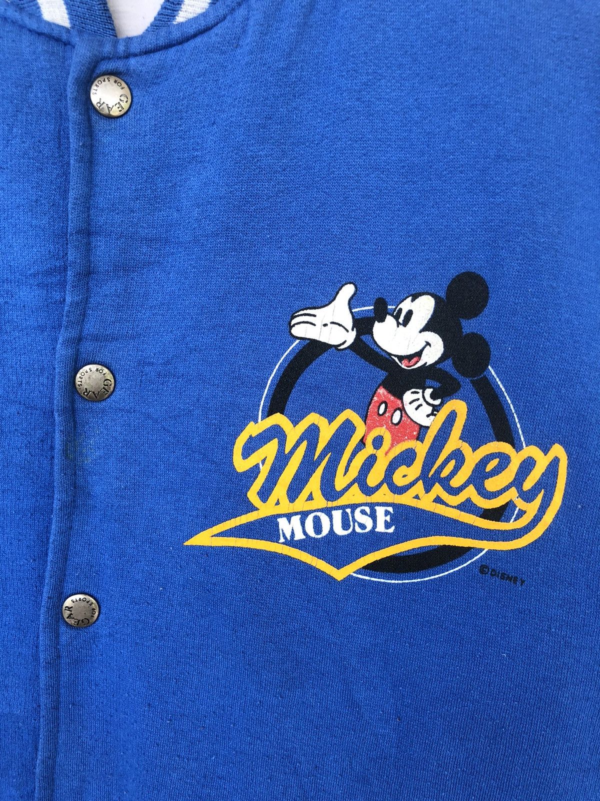 Disney SICK🔥Vintage XXXTENTACION Mickey Mouse Varsity Jacket Size US M / EU 48-50 / 2 - 6 Thumbnail