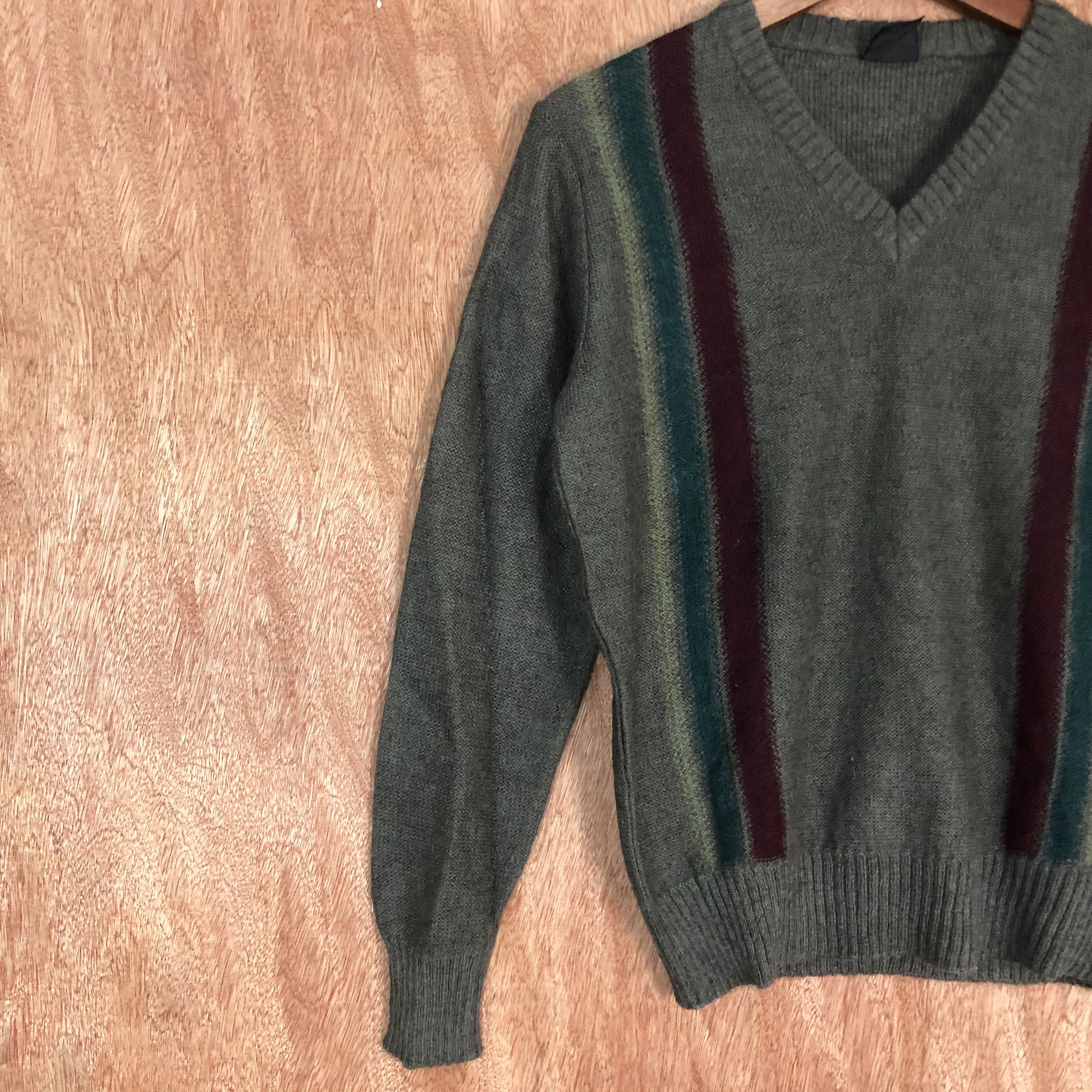 Homespun Knitwear Maglificic Grey Shag Shaggy Knitwear #c493 Size US XS / EU 42 / 0 - 7 Thumbnail