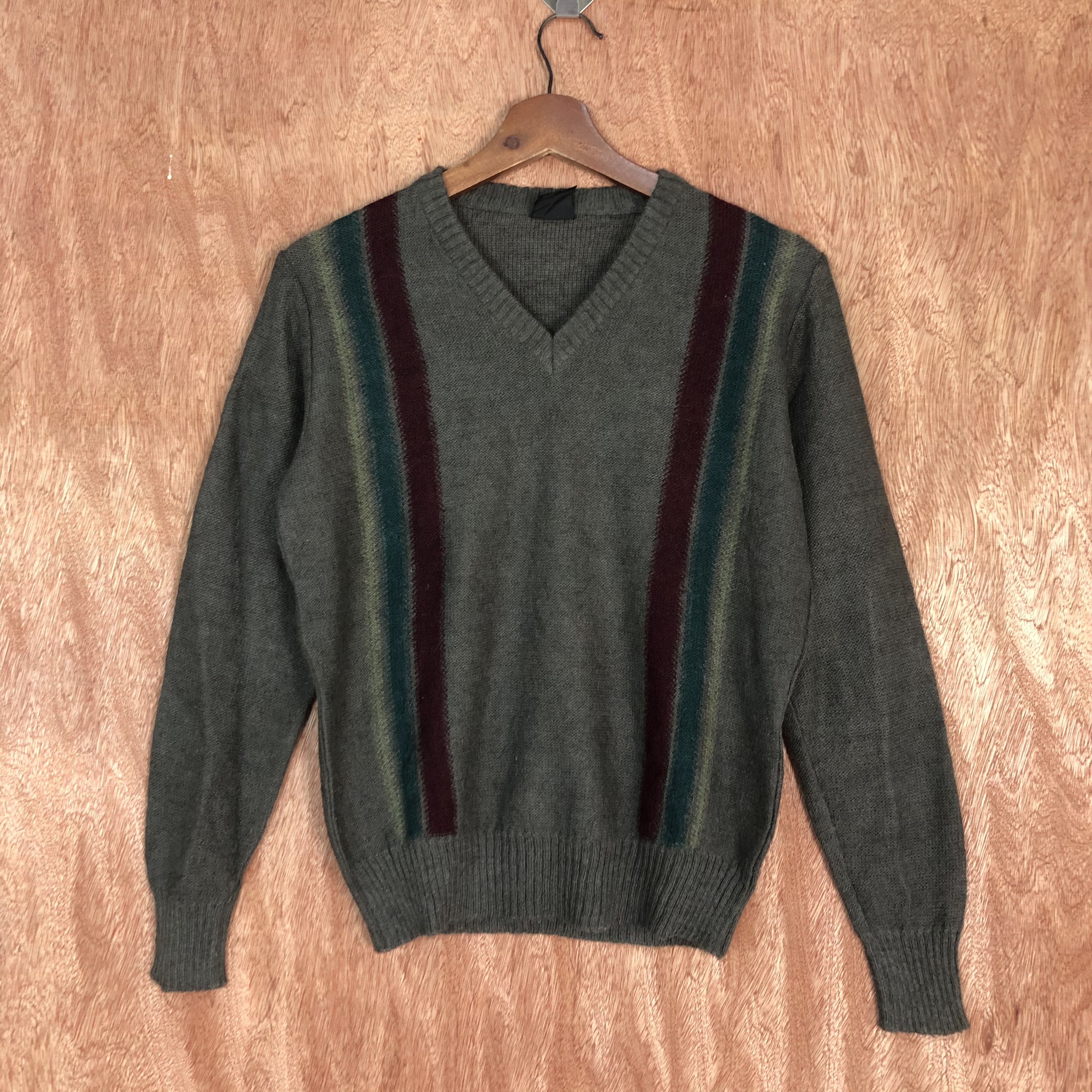 Homespun Knitwear Maglificic Grey Shag Shaggy Knitwear #c493 Size US XS / EU 42 / 0 - 3 Thumbnail