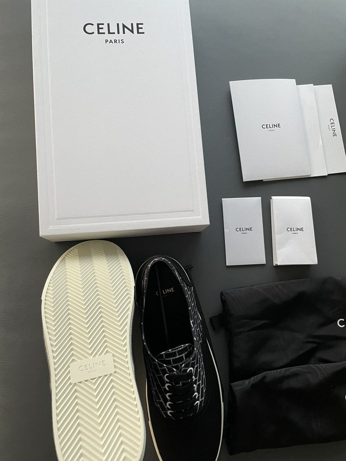 Celine × Hedi Slimane Celine Shoes Rare Super Runway Limited Edition Size US 10 / EU 43 - 20 Thumbnail