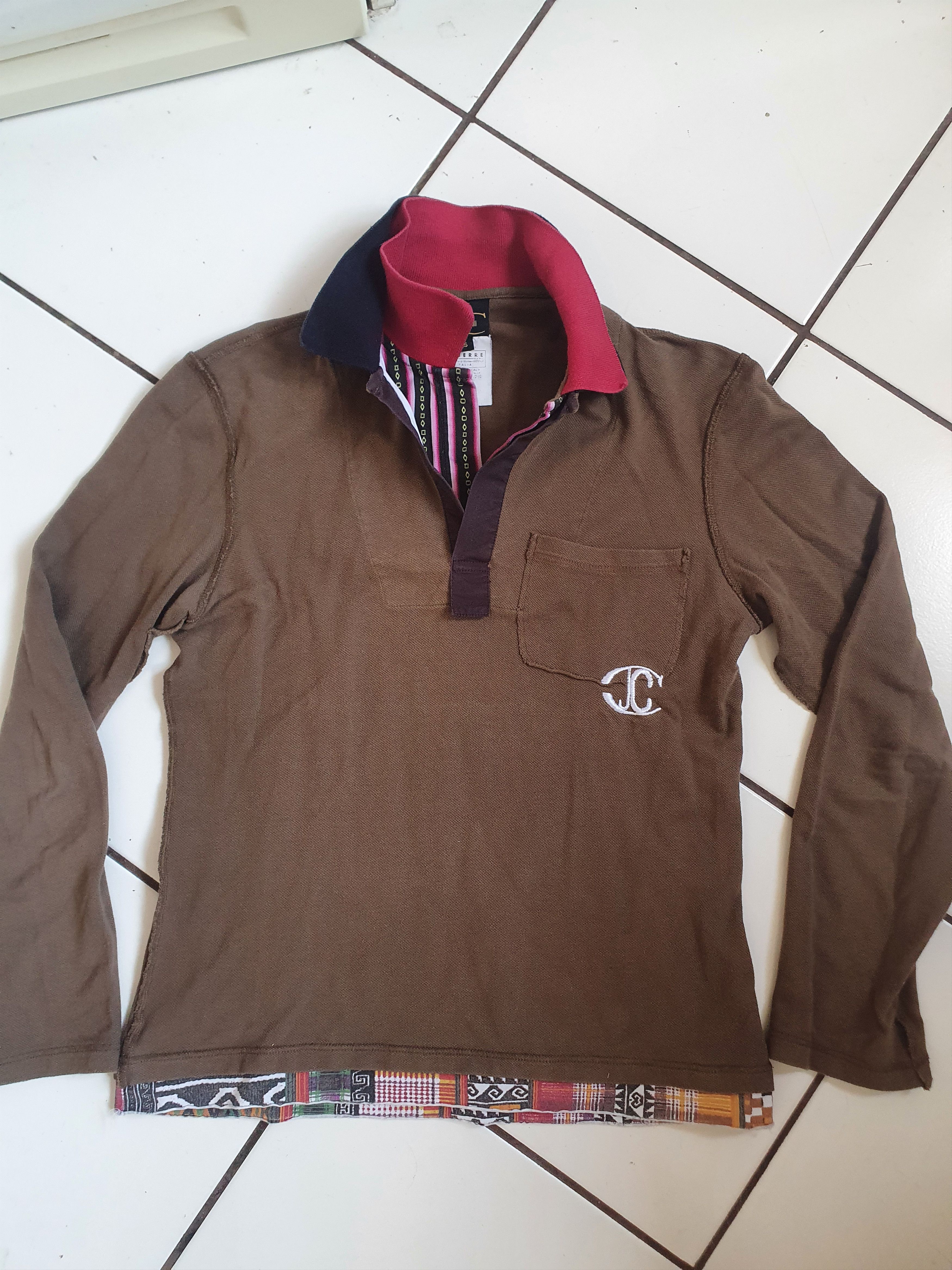 Just Cavalli Just Cavalli polo double collar Made in Italy SWAG tee,sz S Size US S / EU 44-46 / 1 - 1 Thumbnail