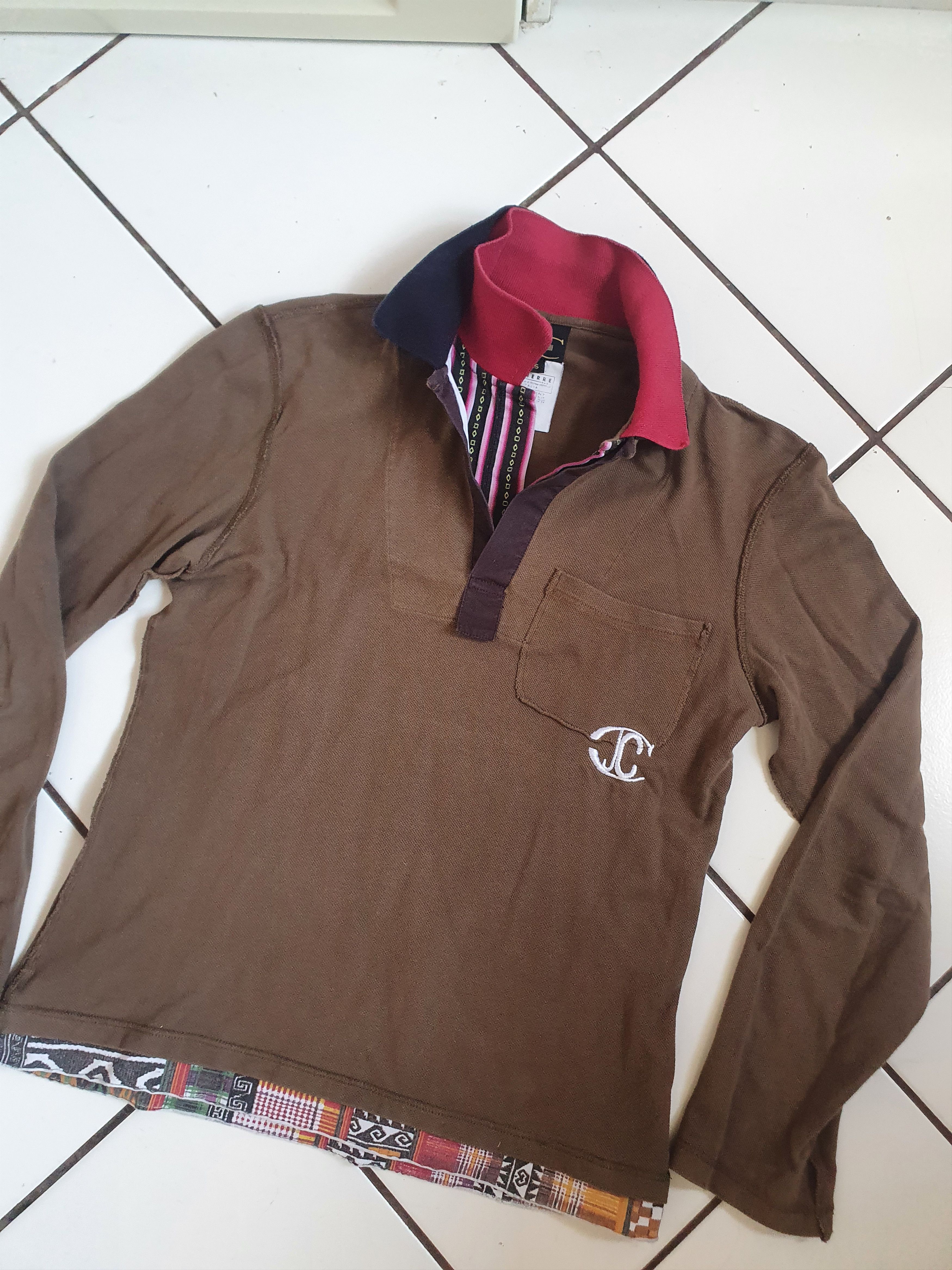 Just Cavalli Just Cavalli polo double collar Made in Italy SWAG tee,sz S Size US S / EU 44-46 / 1 - 2 Thumbnail