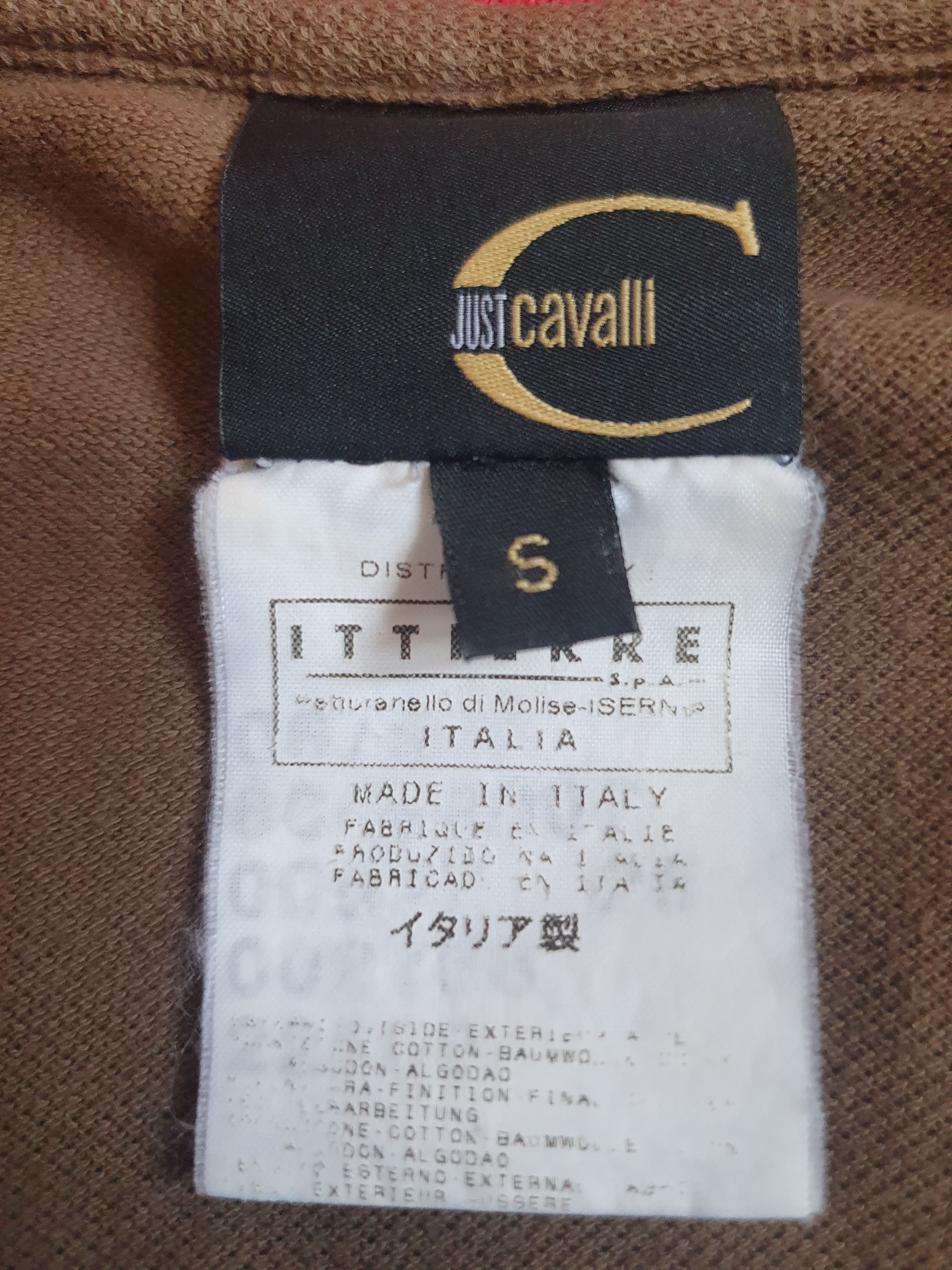 Just Cavalli Just Cavalli polo double collar Made in Italy SWAG tee,sz S Size US S / EU 44-46 / 1 - 10 Thumbnail