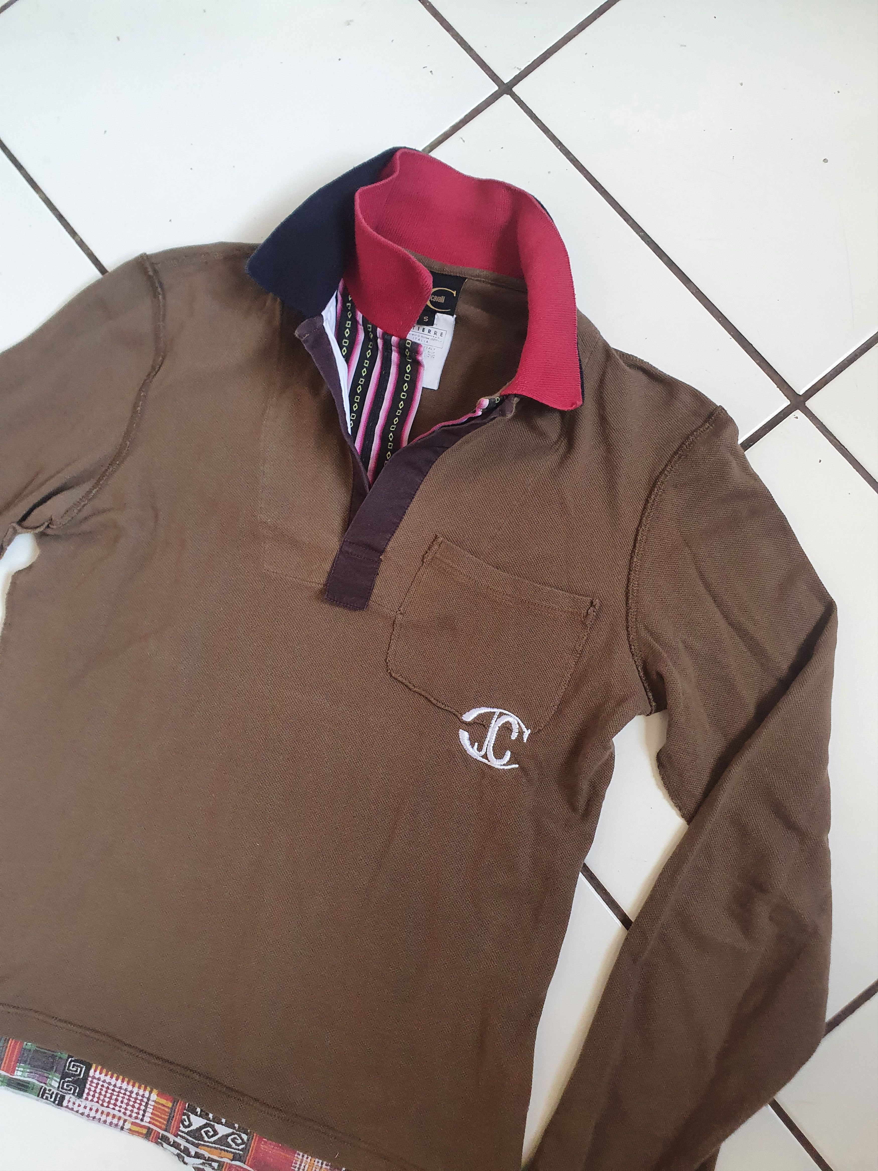 Just Cavalli Just Cavalli polo double collar Made in Italy SWAG tee,sz S Size US S / EU 44-46 / 1 - 3 Thumbnail
