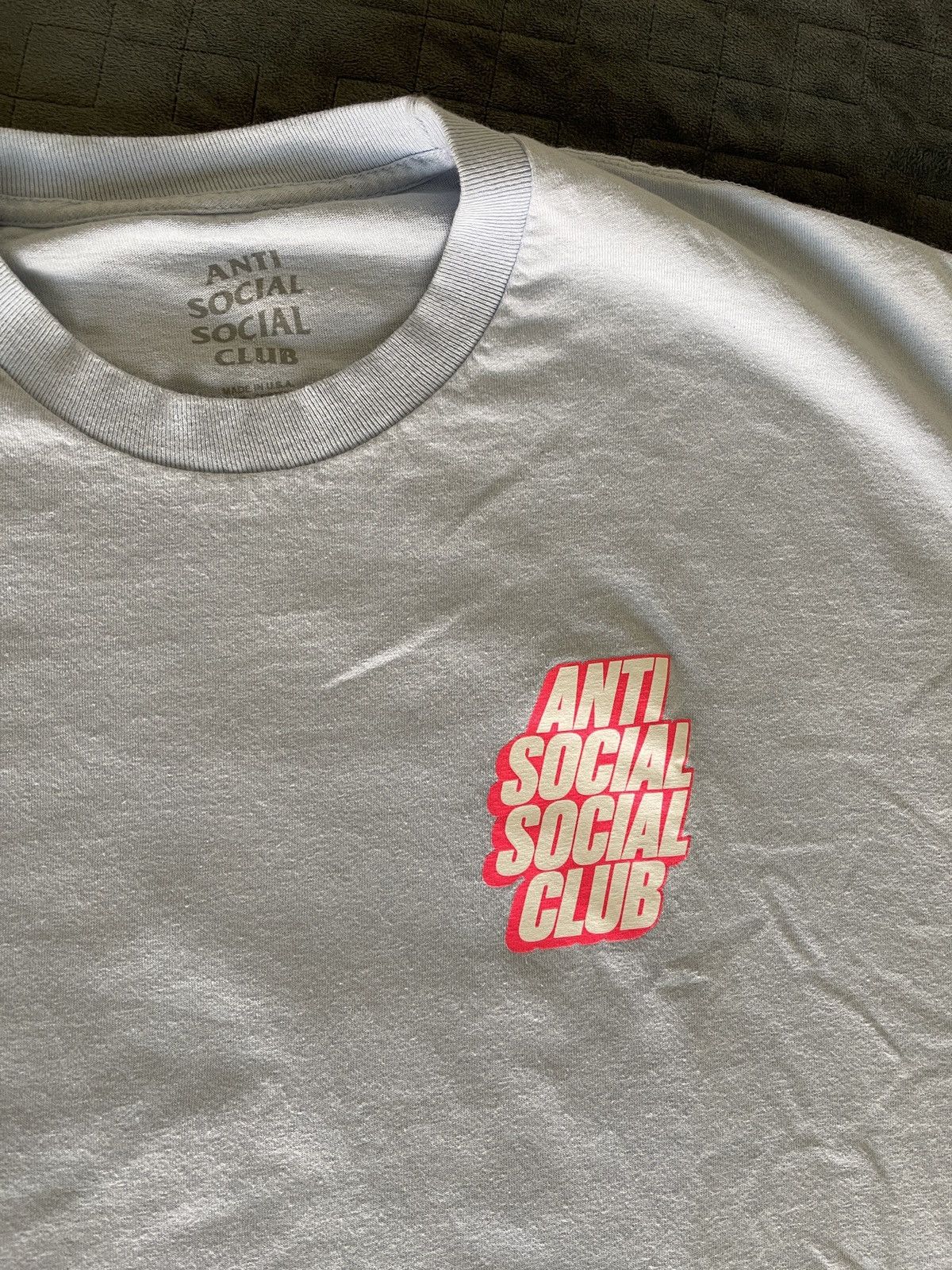 Anti Social Social Club Pink Block Logo Shirt Size US L / EU 52-54 / 3 - 1 Thumbnail