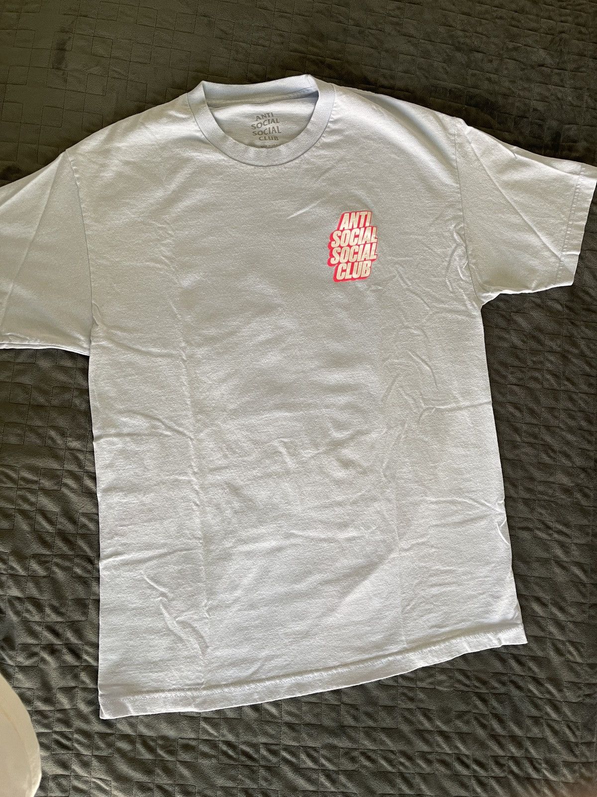 Anti Social Social Club Pink Block Logo Shirt Size US L / EU 52-54 / 3 - 2 Thumbnail