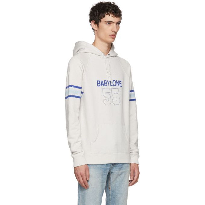 Saint Laurent Paris Saint Laurent Babylone Oversized Hoodie Size US XS / EU 42 / 0 - 2 Thumbnail