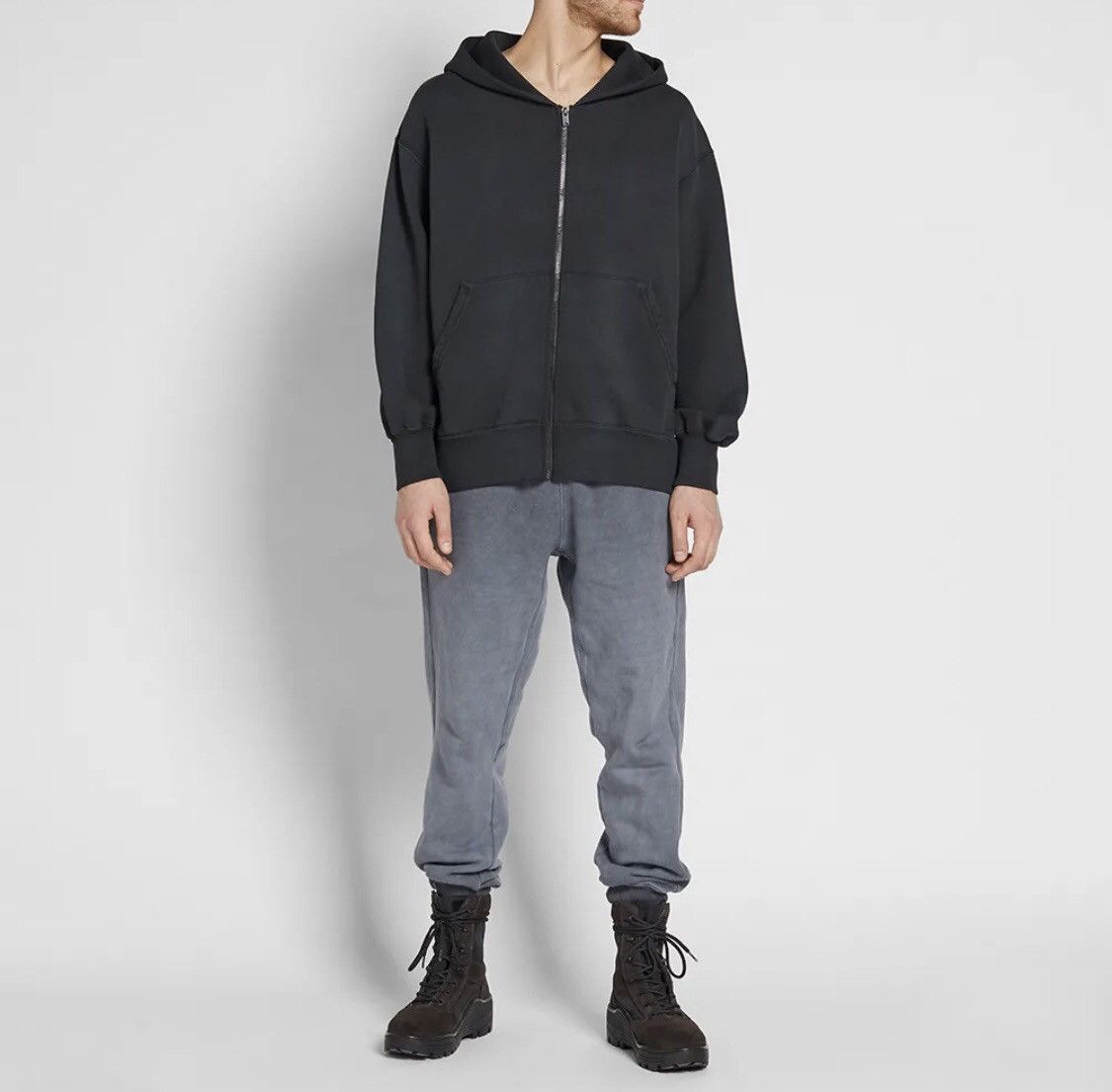 Yeezy Season Yeezy Season 4 Zip Up Hoodie Bat | Grailed 