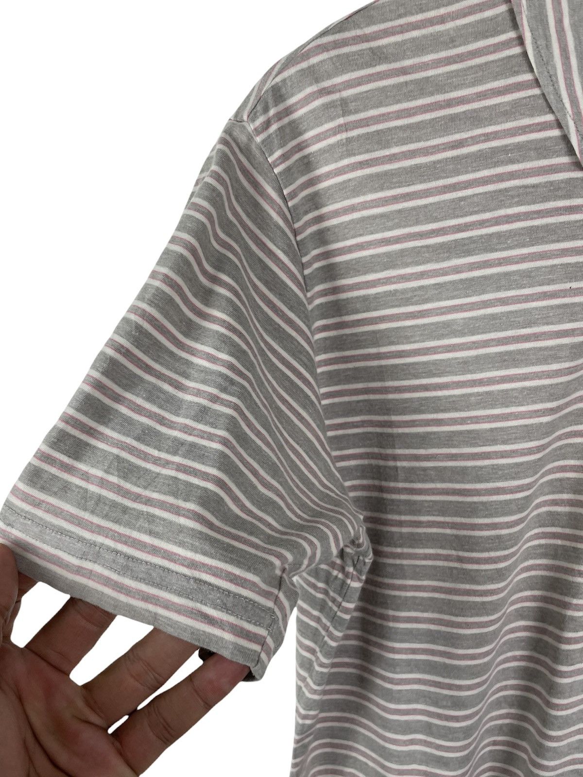 Margaret Howell Margaret Howell Japan Polo M | Striped Minimalist Cut Size US M / EU 48-50 / 2 - 8 Thumbnail