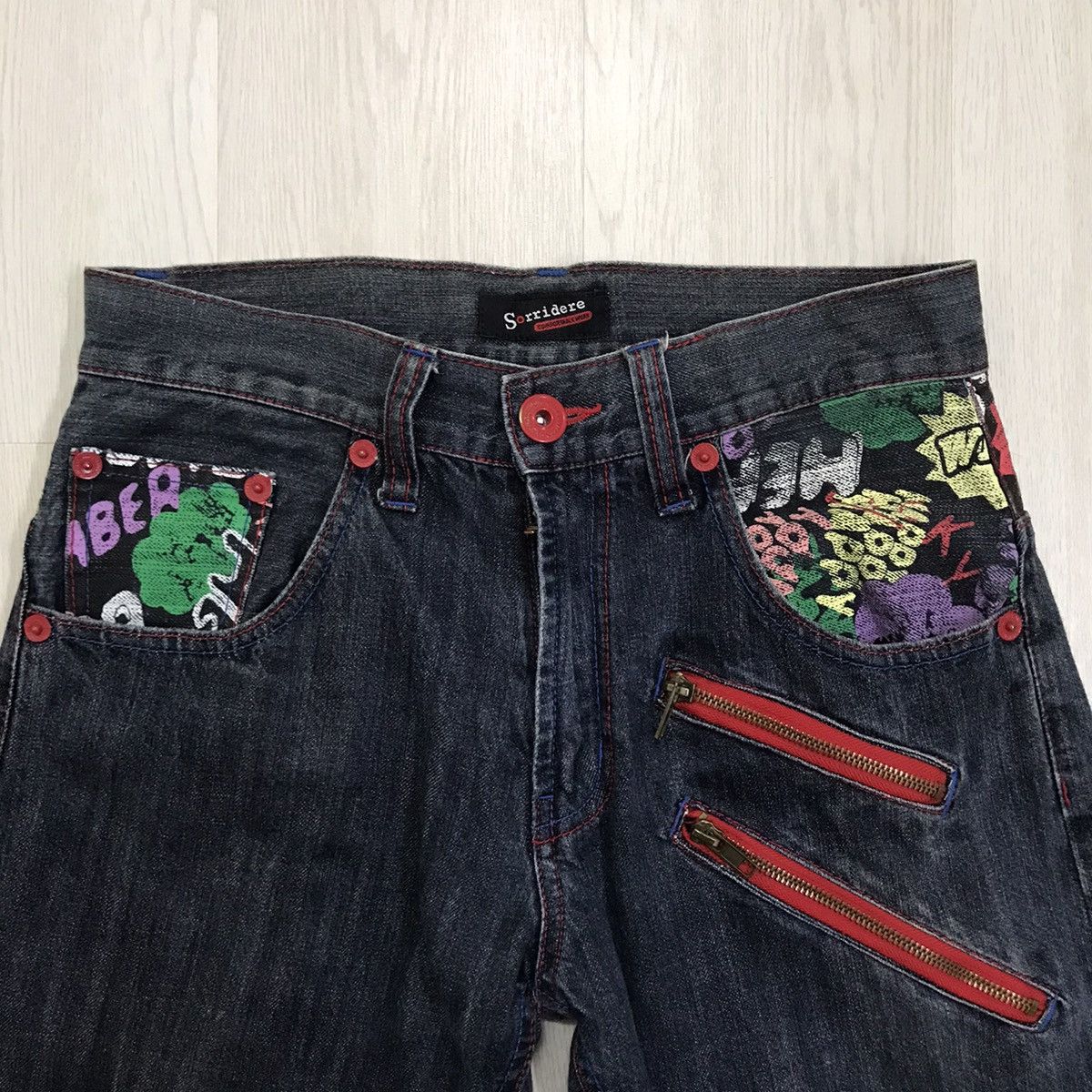 If Six Was Nine × Japanese Brand × Vintage Vintage Sorridere Japan Jeans Denim Jeans Size US 29 - 4 Thumbnail