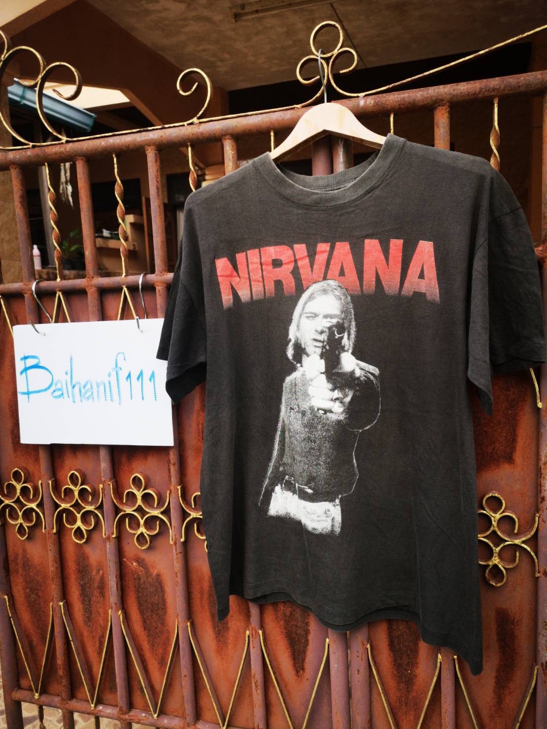 Bootleg. Vintage Kurt Cobain Tshirt 90's