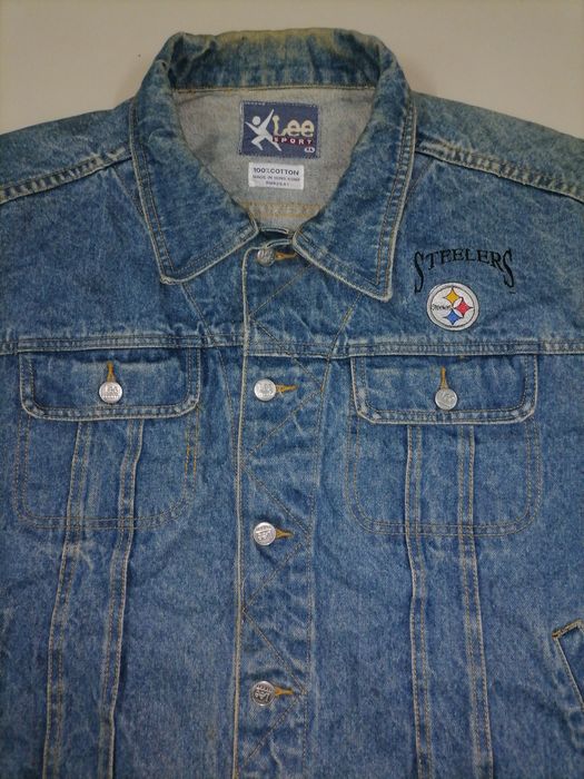 Vintage Vintage Lee Steelers Denim Jacket