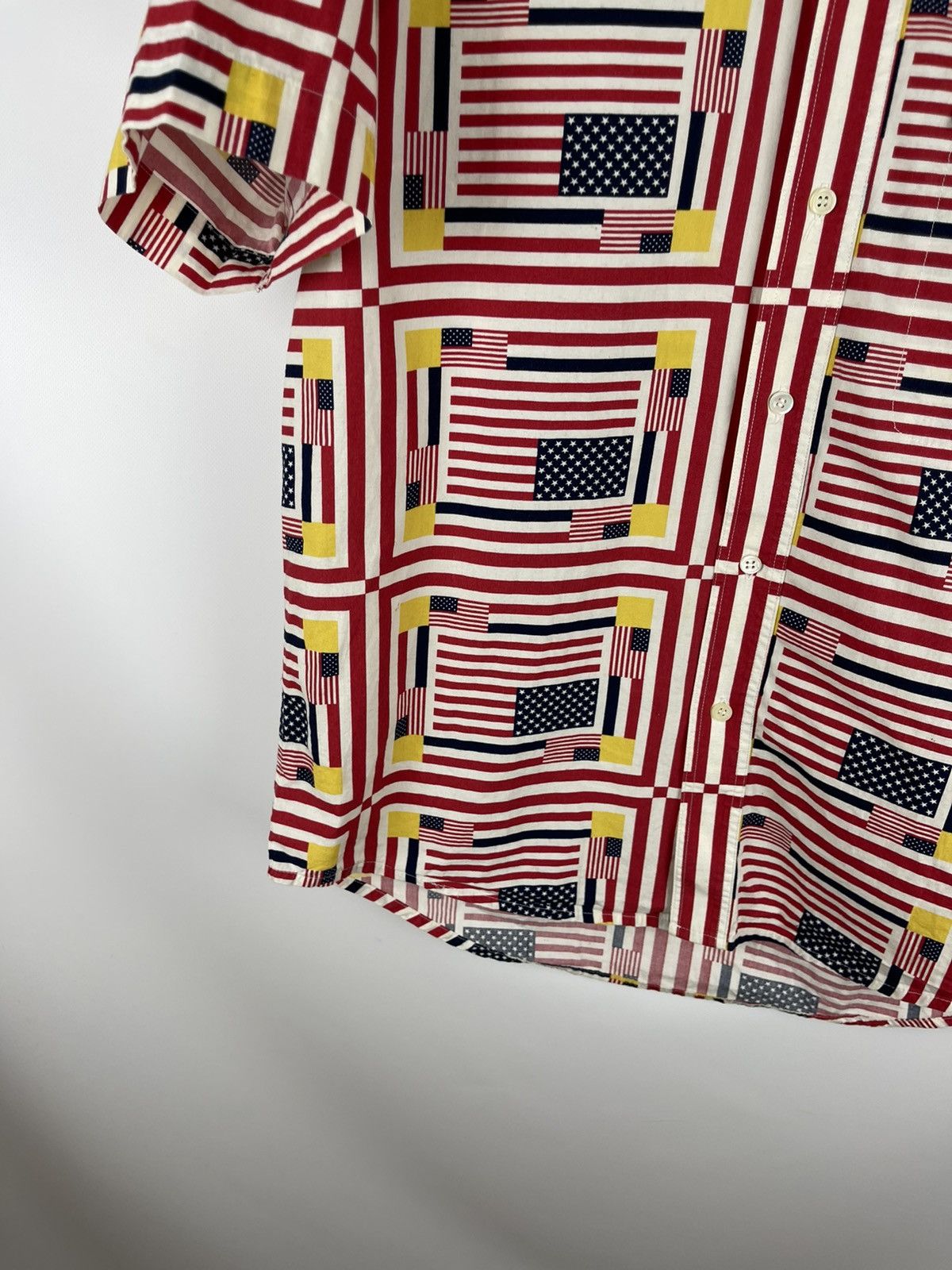 Gant Gant Heritage print American flag vintage 90s ss shirt Size US M / EU 48-50 / 2 - 5 Thumbnail