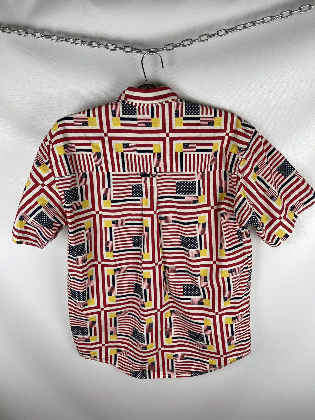 Gant Gant Heritage print American flag vintage 90s ss shirt Size US M / EU 48-50 / 2 - 2 Thumbnail