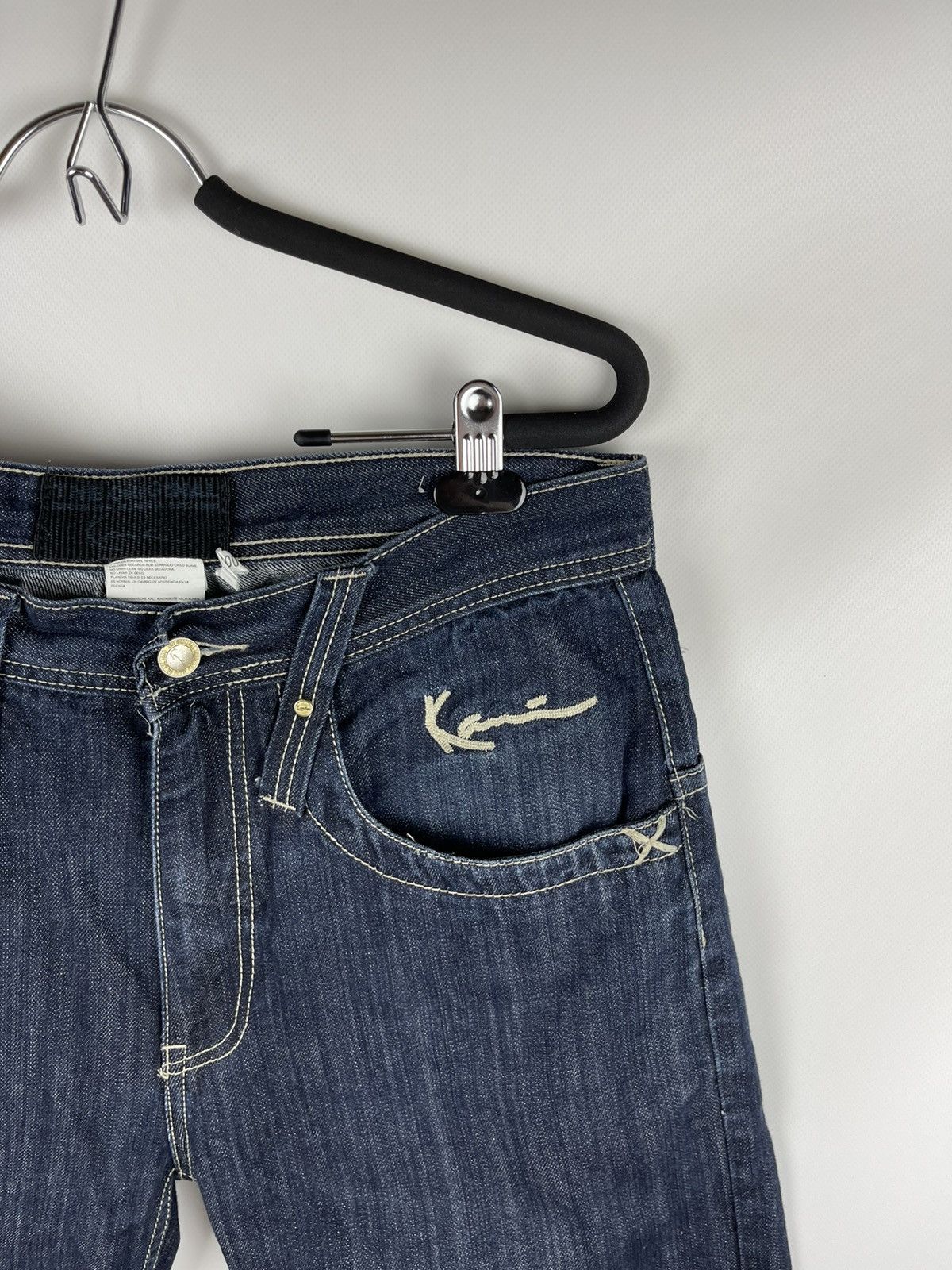 Karl Kani Karl Kani vintage big logo rap shorts denim jeans Size US 32 / EU 48 - 4 Thumbnail