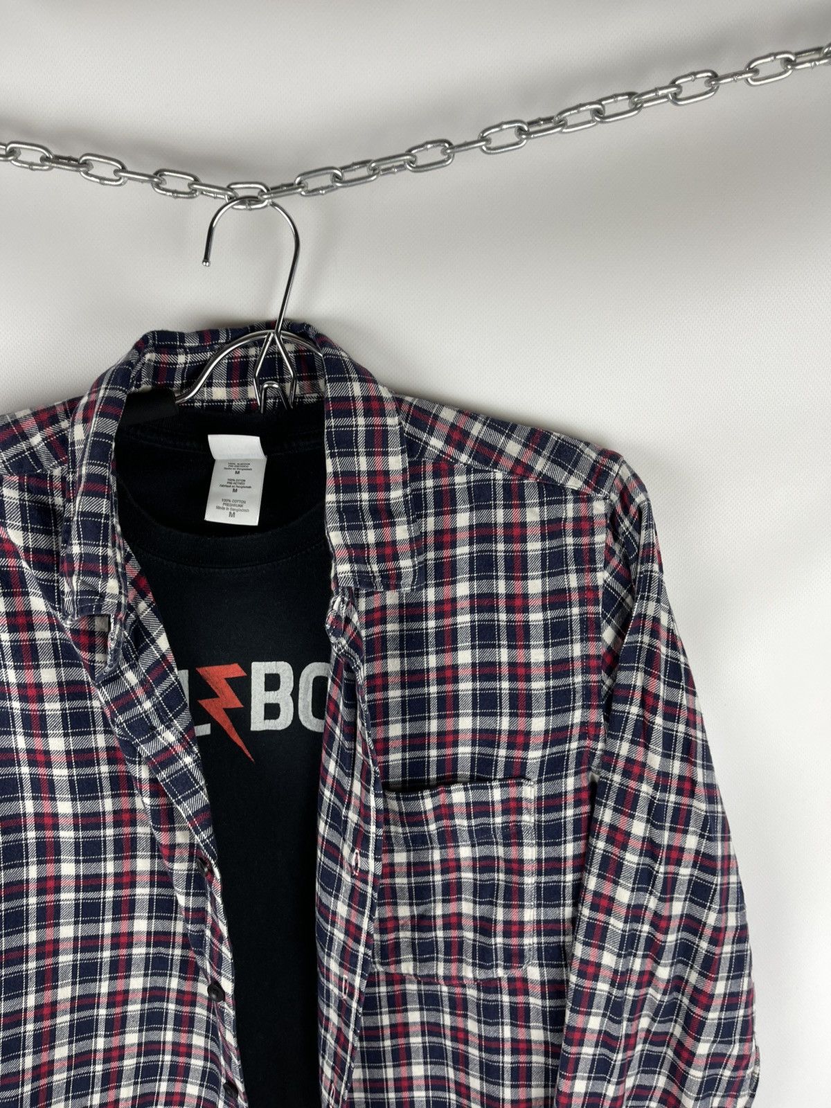 Uniqlo Uniqlo Flannel vintage checkered flannel travis Scott style Size US L / EU 52-54 / 3 - 5 Thumbnail