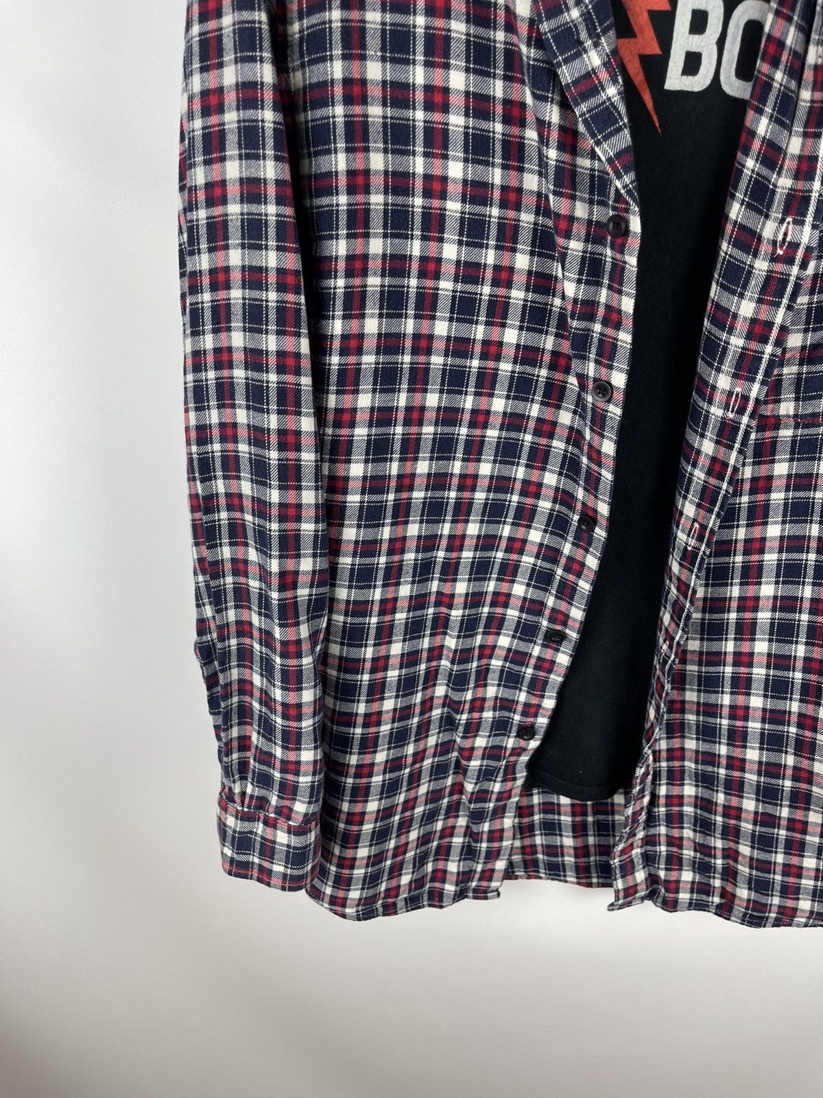 Uniqlo Uniqlo Flannel vintage checkered flannel travis Scott style Size US L / EU 52-54 / 3 - 3 Thumbnail