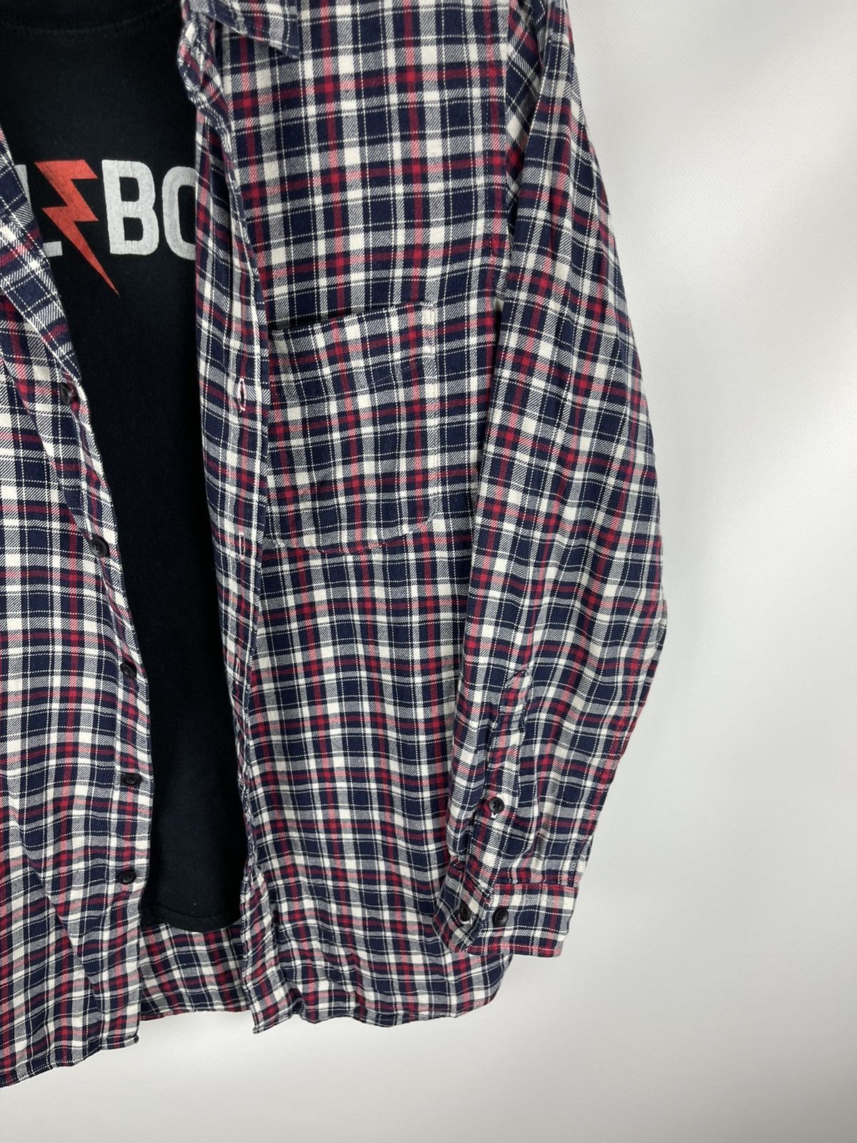 Uniqlo Uniqlo Flannel vintage checkered flannel travis Scott style Size US L / EU 52-54 / 3 - 4 Thumbnail