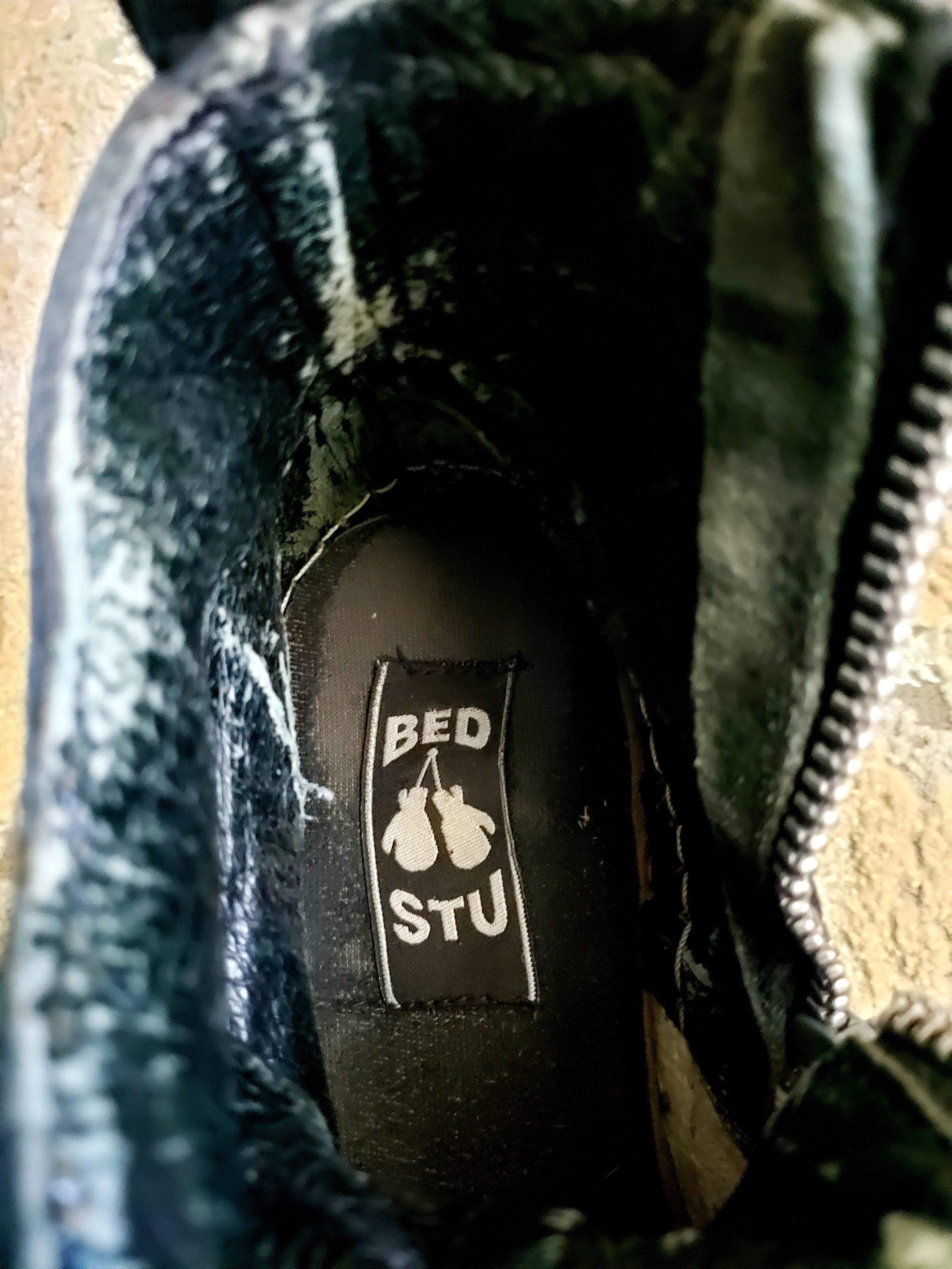 Bed Stu Black Leather Cyberpunk Boots Size US 9 / EU 42 - 3 Thumbnail