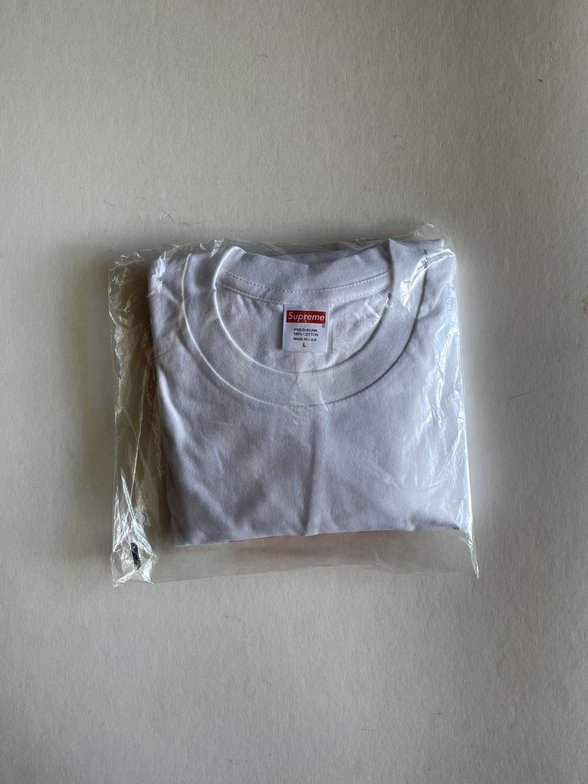 Supreme Supreme Box Logo L/S Tee White Size L | Grailed