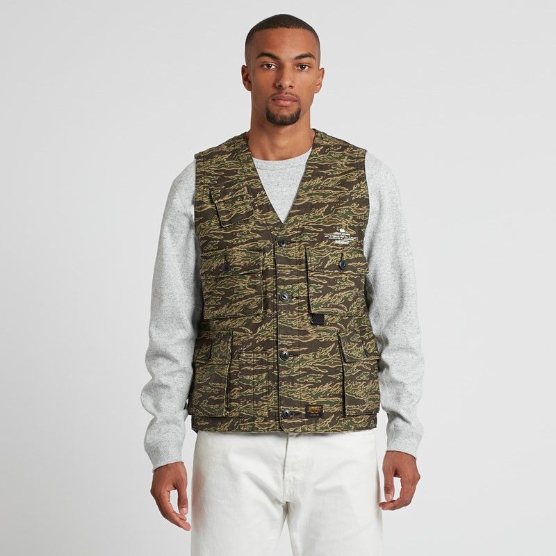 Carhartt Wip Tiger Camo Vest