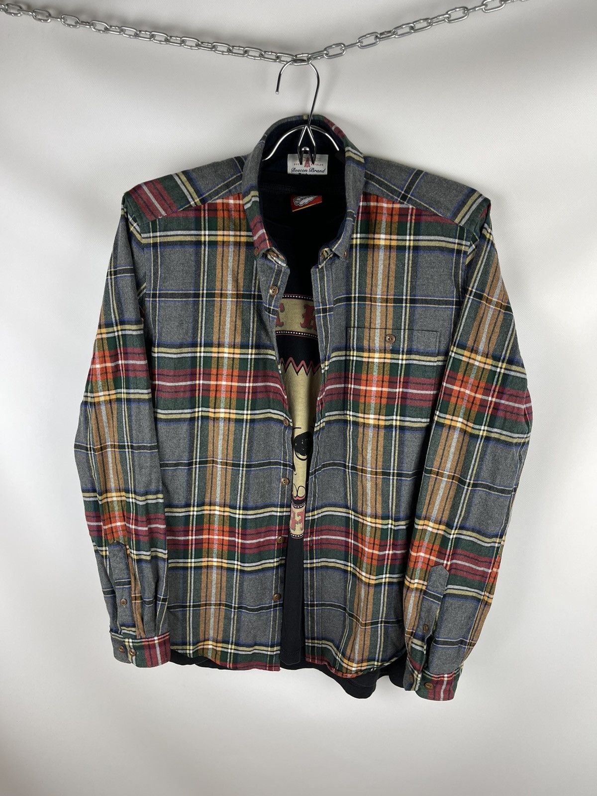 Barbour Barbour beacon brand flannel checkered plaid shirt Size US S / EU 44-46 / 1 - 1 Thumbnail