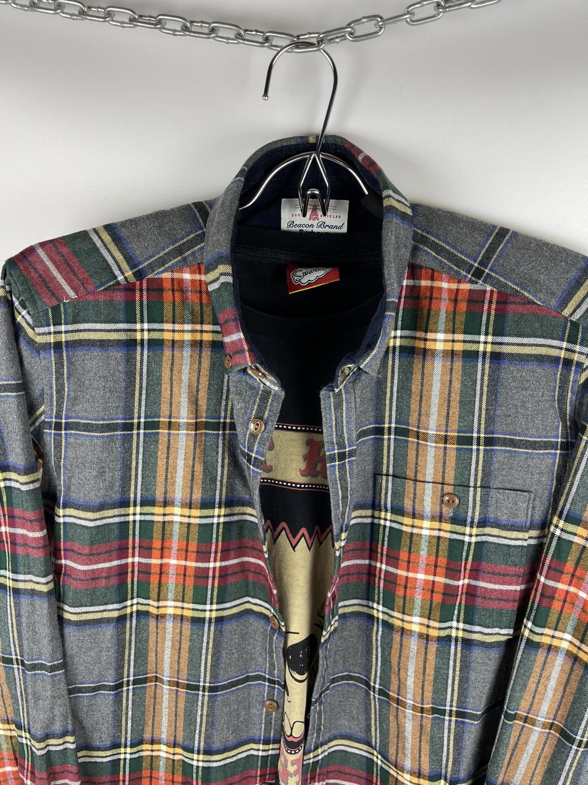 Barbour Barbour beacon brand flannel checkered plaid shirt Size US S / EU 44-46 / 1 - 6 Thumbnail