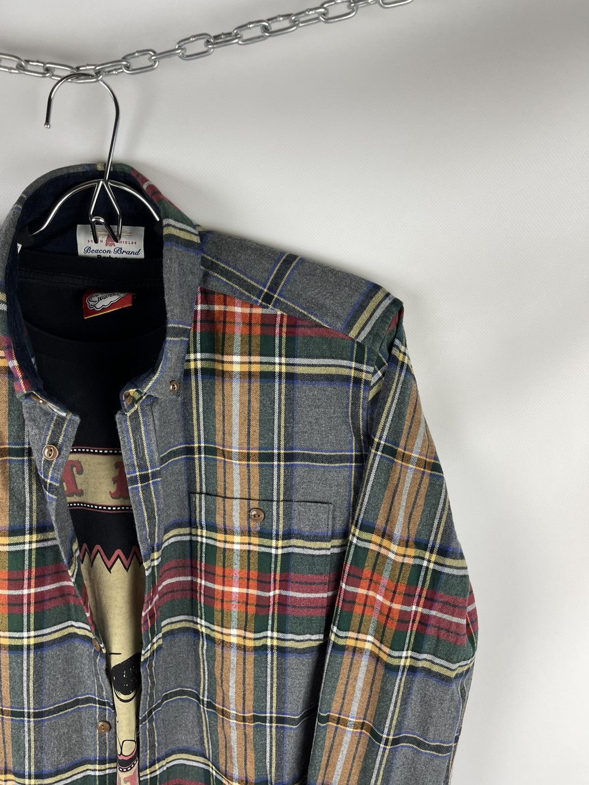 Barbour Barbour beacon brand flannel checkered plaid shirt Size US S / EU 44-46 / 1 - 3 Thumbnail