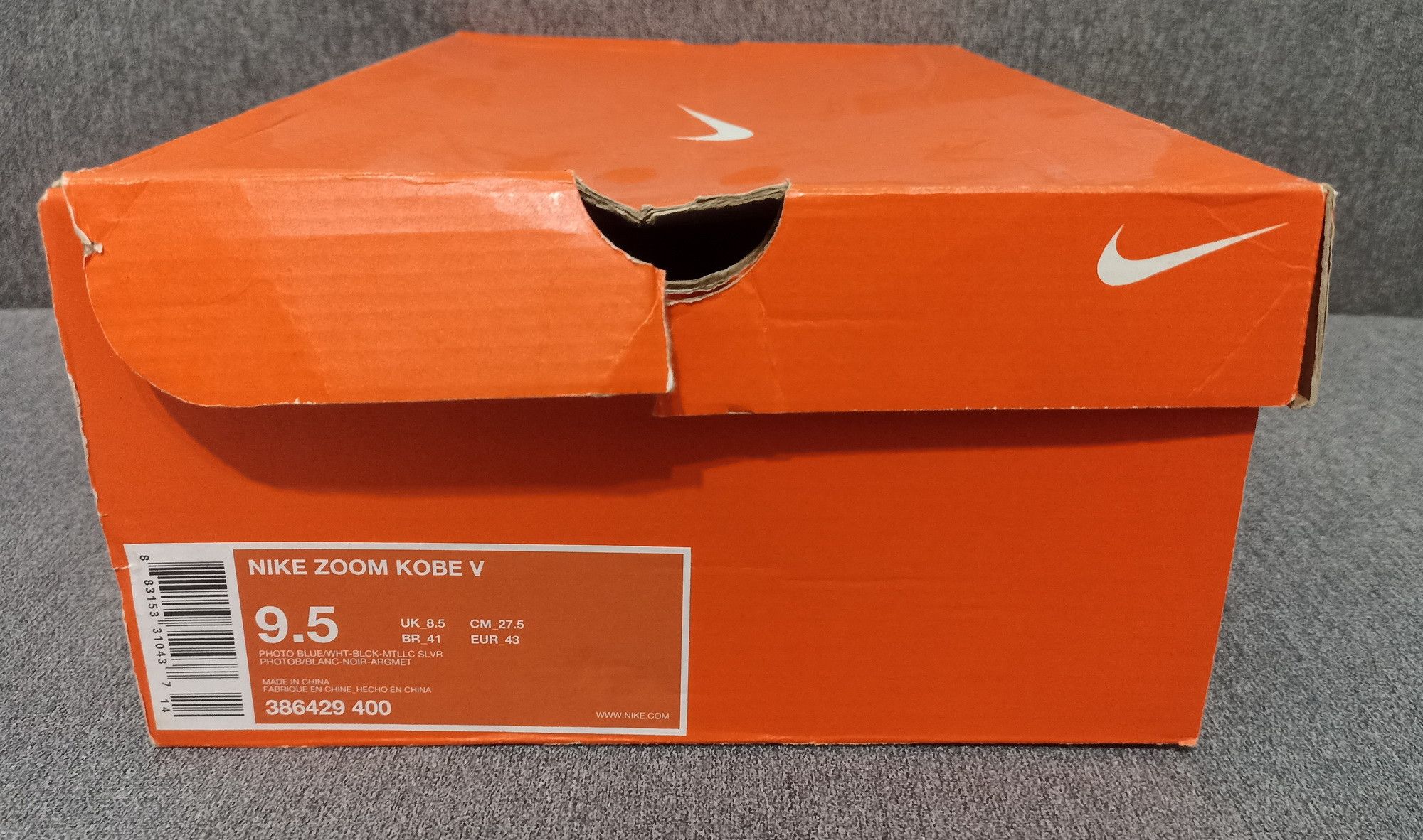 Nike Nike Kobe 5 V Miles Davis 2010 Size US 9.5 / EU 42-43 - 2 Thumbnail