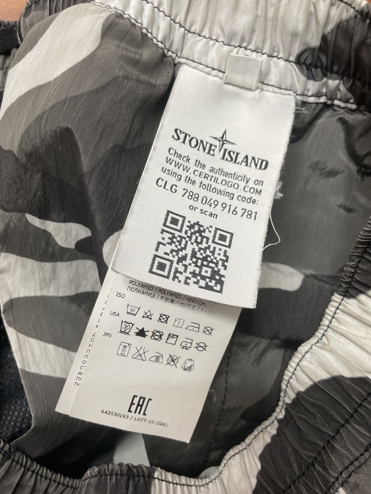 Stone Island × Supreme Supreme Stone Island SS16 Camo Nylon Metal Track Pants Size US 30 / EU 46 - 8 Thumbnail