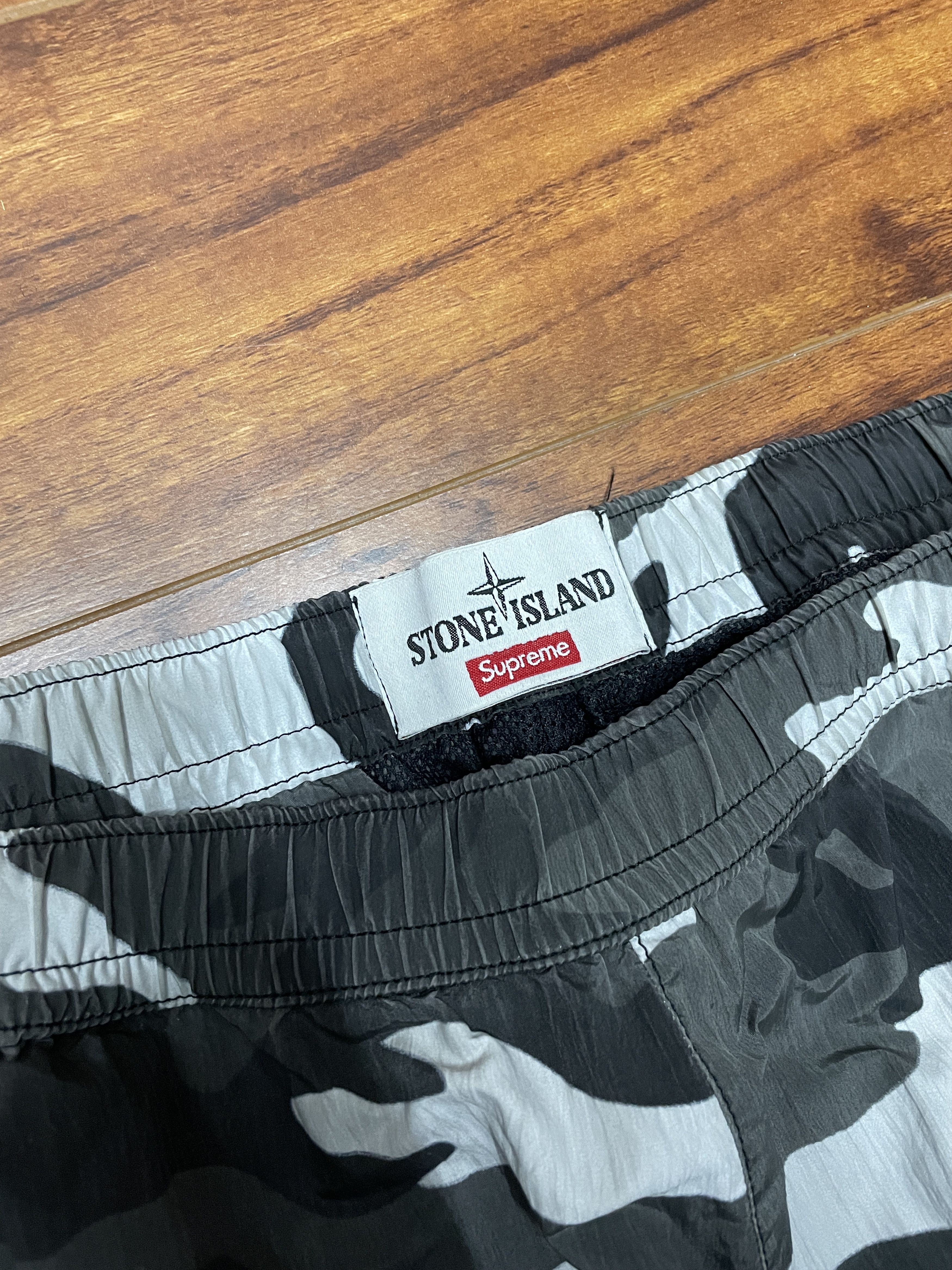 Stone Island × Supreme Supreme Stone Island SS16 Camo Nylon Metal Track Pants Size US 30 / EU 46 - 5 Thumbnail
