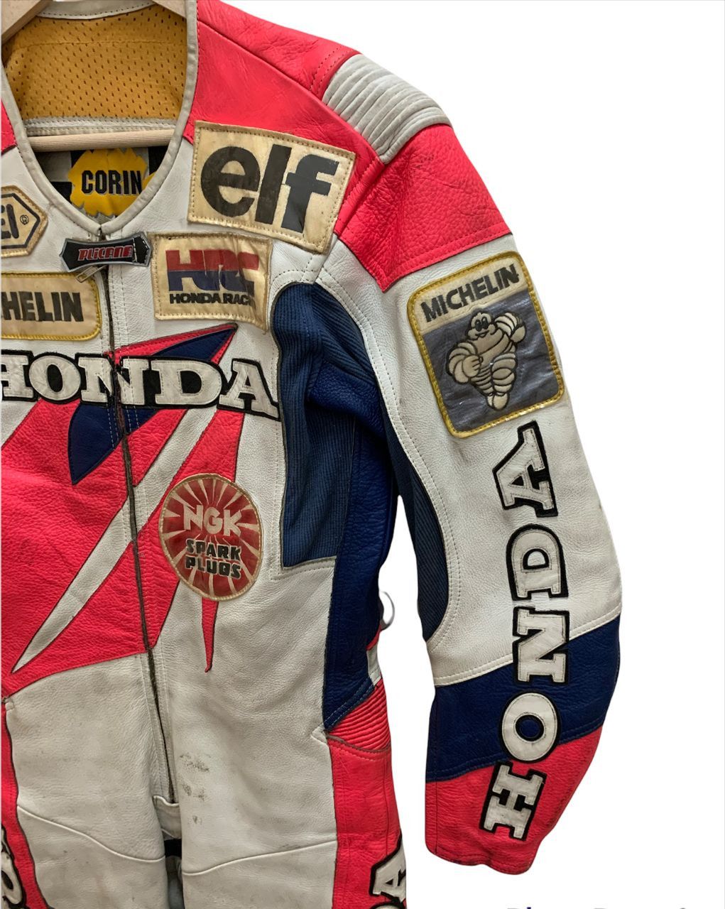 Honda Vintage Honda Racing Leather Jumpsuit Size US M / EU 48-50 / 2 - 5 Thumbnail