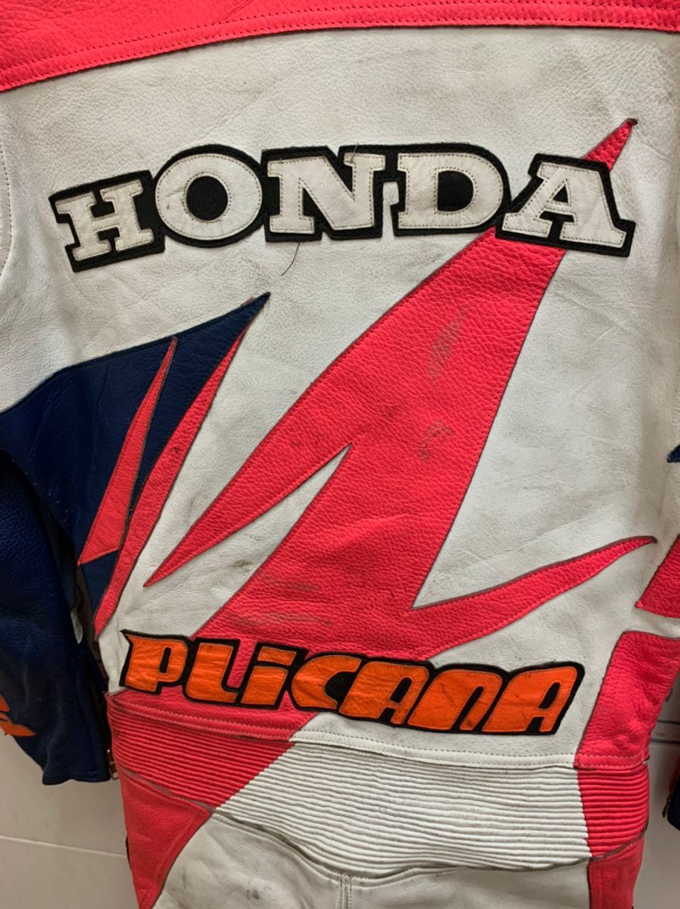Honda Vintage Honda Racing Leather Jumpsuit Size US M / EU 48-50 / 2 - 7 Thumbnail