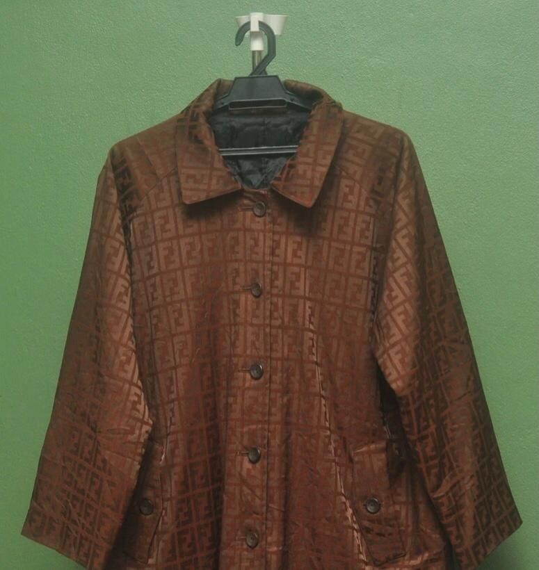 Japanese Brand × Vintage Vintage Monogram Japanese Designer Fashion Style Jacket Size US L / EU 52-54 / 3 - 3 Thumbnail