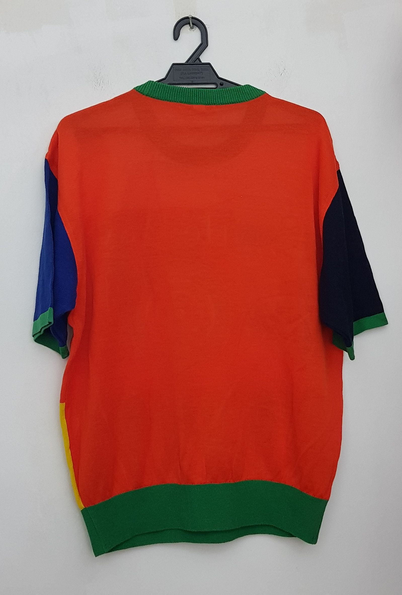 Hardy Amies × Hysteric Glamour × Vintage 90's Vintage Hardy Amies Sport Tops Knitwear Shirt Design Size US M / EU 48-50 / 2 - 2 Thumbnail