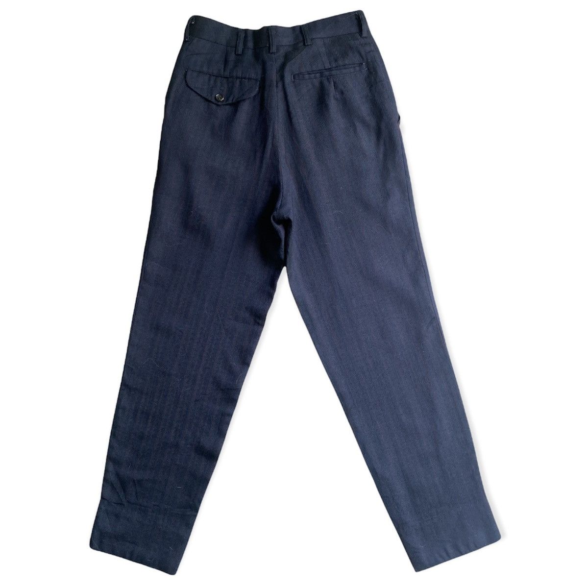 Comme des Garcons Vintage 2001 Navy/Pink Stripe Pants Size US 28 / EU 44 - 3 Thumbnail