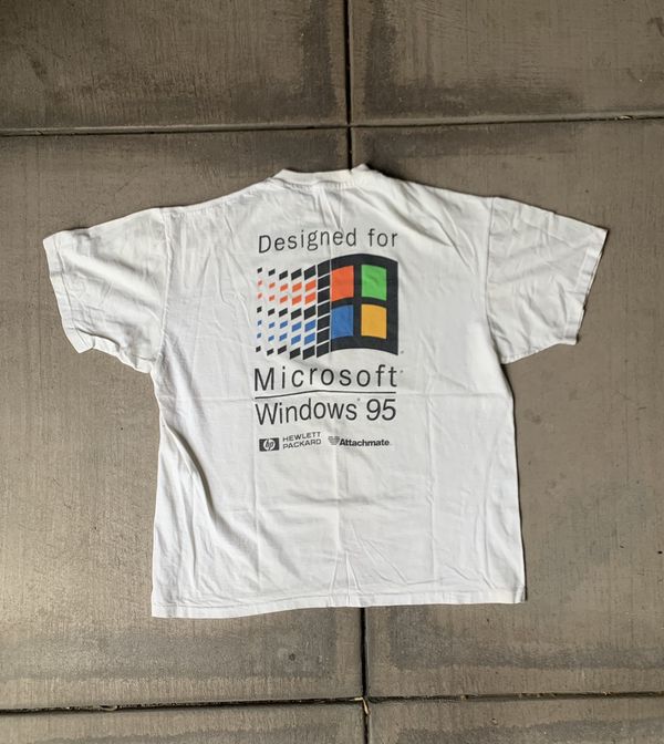 Vintage Vintage windows 95 shirt | Grailed