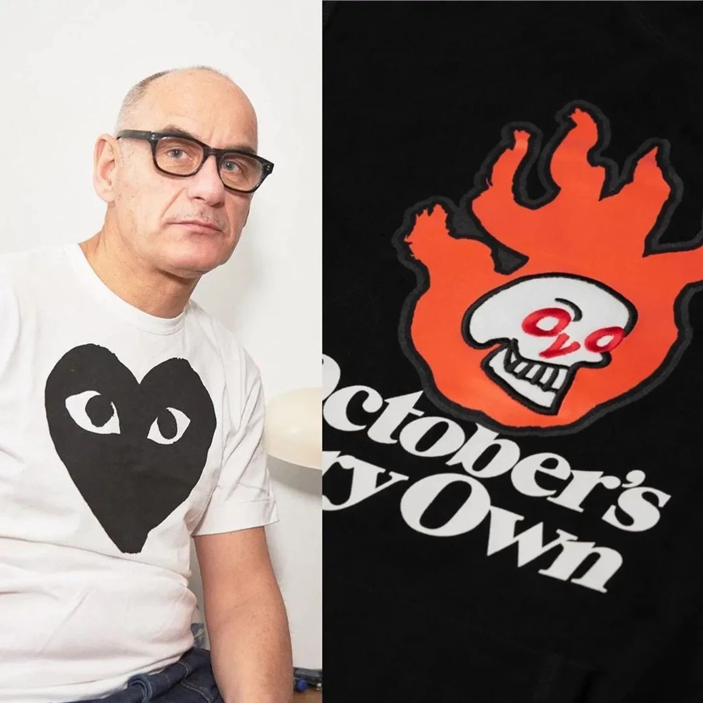 Drake 🦉 💀 🔥OVO HOT SKULL T-SHIRT TEE Size US M / EU 48-50 / 2 - 4 Thumbnail
