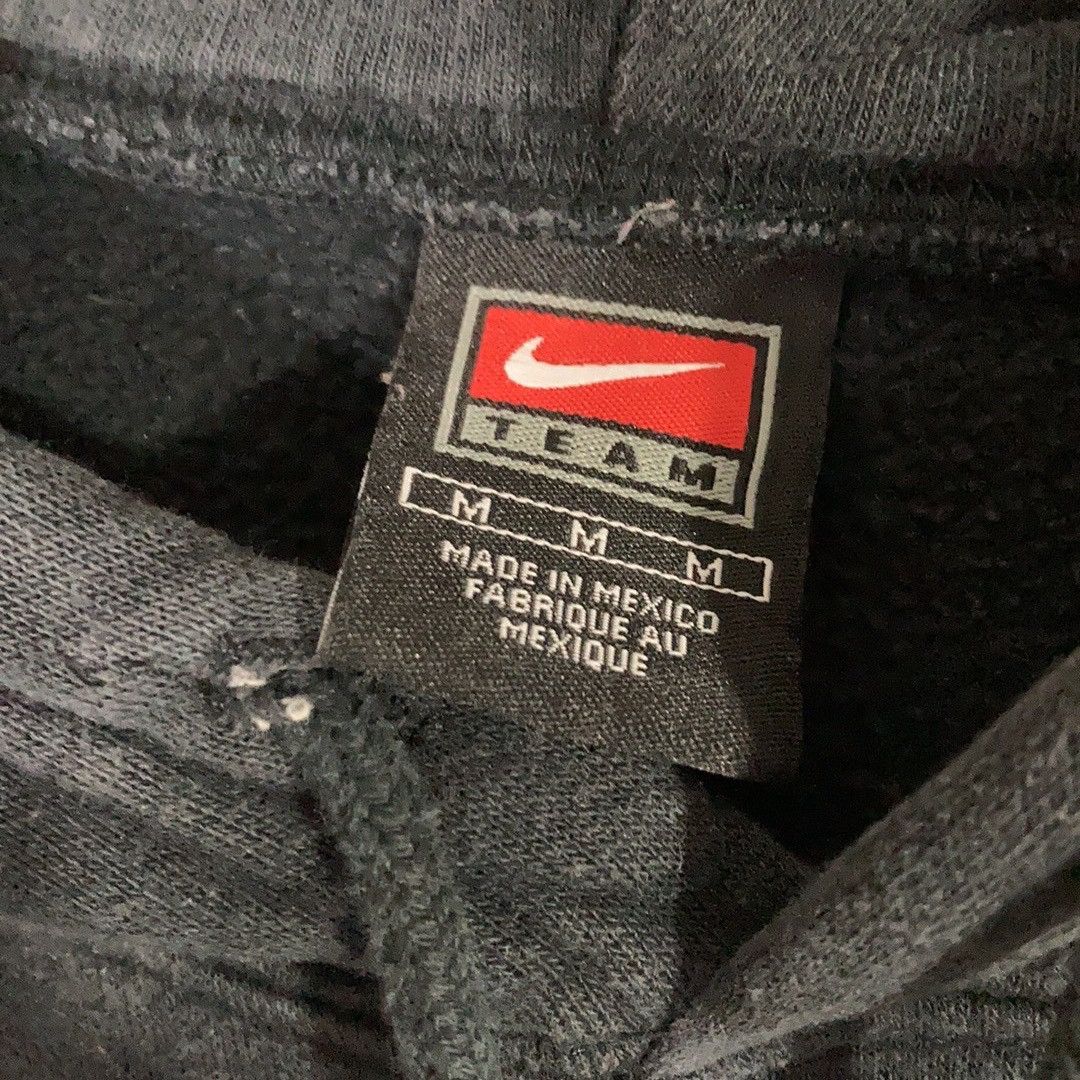 NCAA Vintage Nike Team Center Swoosh Check Purdue Hoodie Size US M / EU 48-50 / 2 - 2 Thumbnail