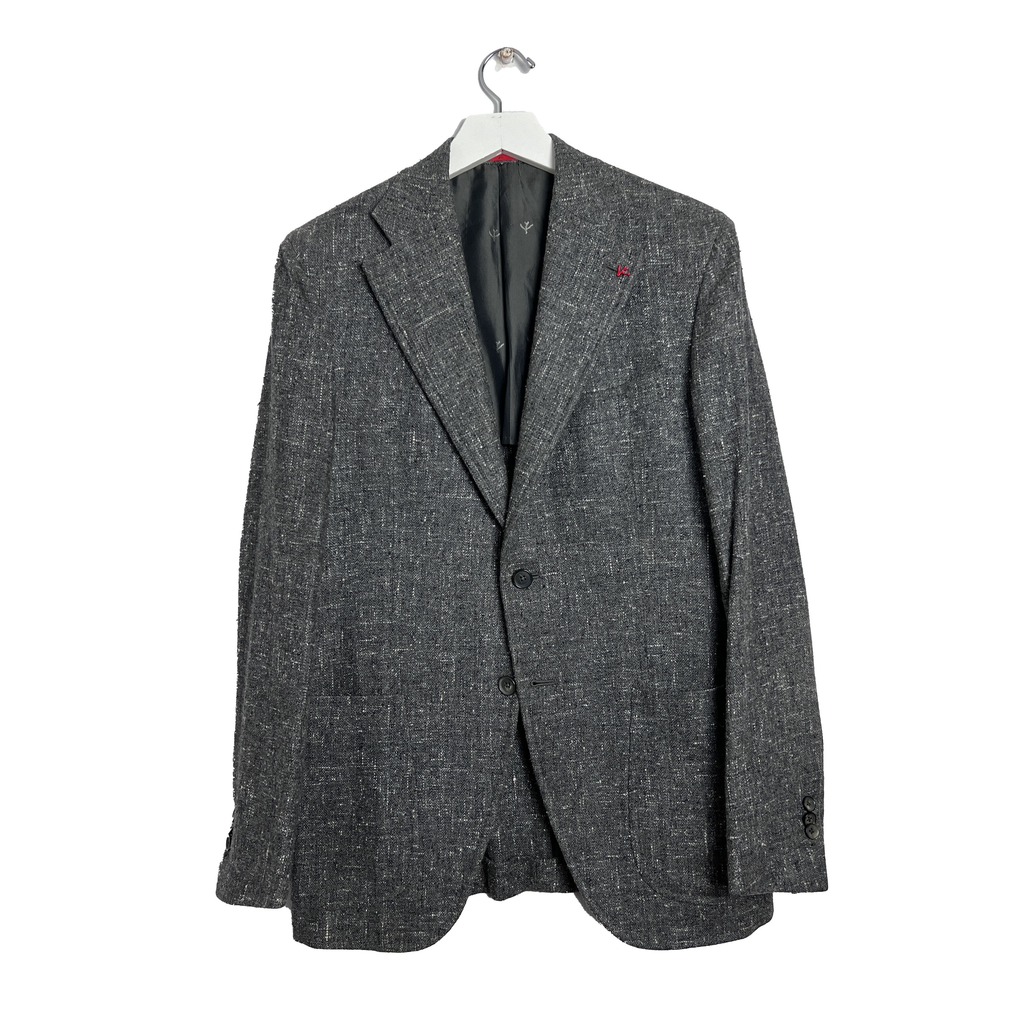 Isaia Musa Silk and Wool Blend Donegal Blazer Size 38R - 1 Thumbnail