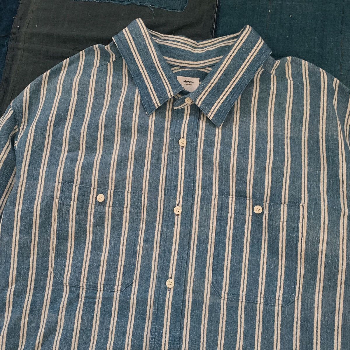 Visvim Mainsail shirt buyi (hand woven) | Grailed