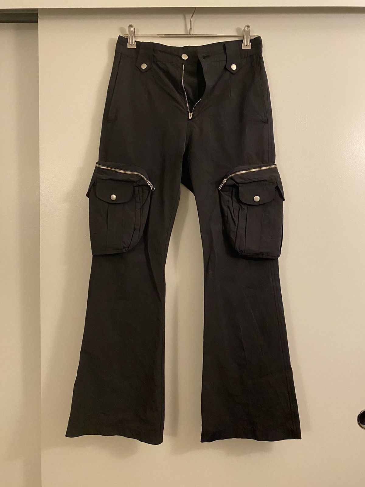 Japanese Brand × Streetwear FFFPOSTALSERVICE Flare Cargos V1 | Grailed