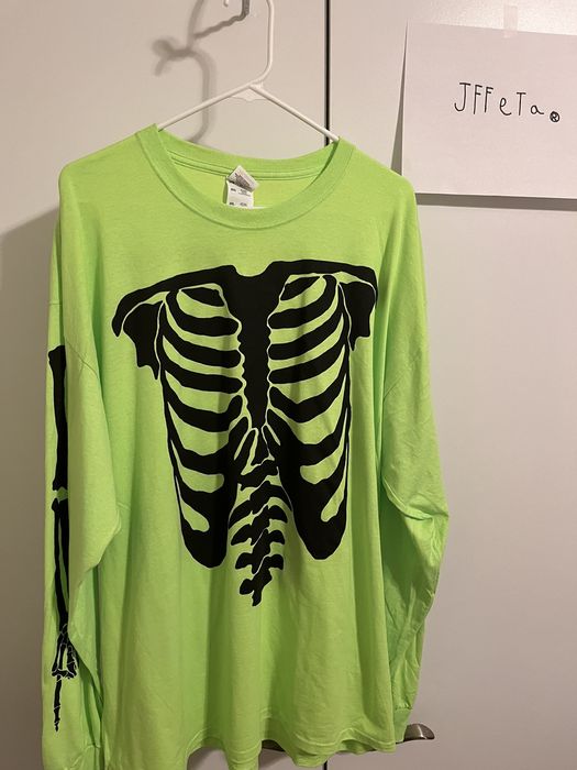 Skeleton shirt best sale playboi carti