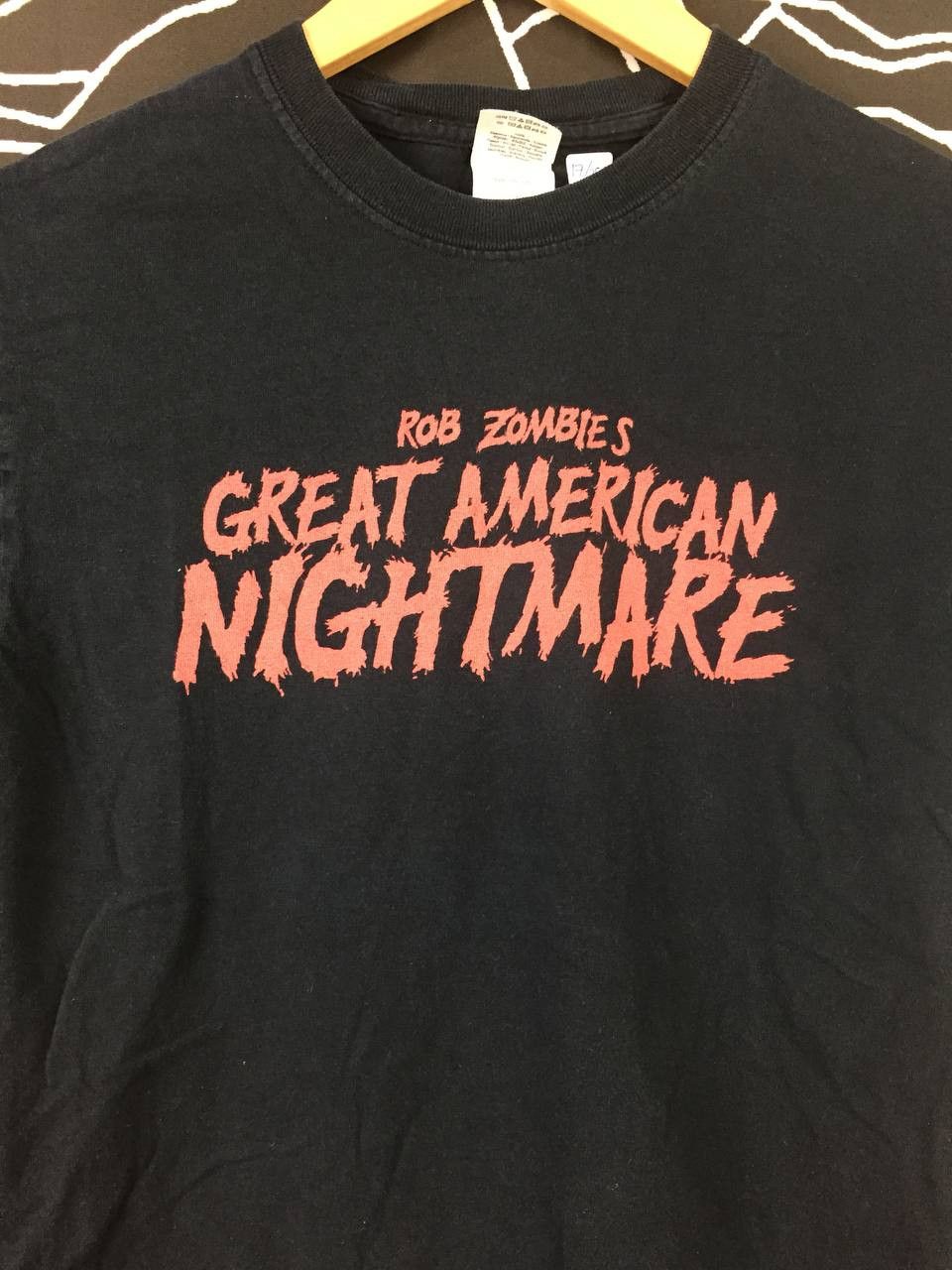 Band Tees Vtg Rob Zombie Great American Nightmare Rock Band Tee Size US S / EU 44-46 / 1 - 3 Thumbnail