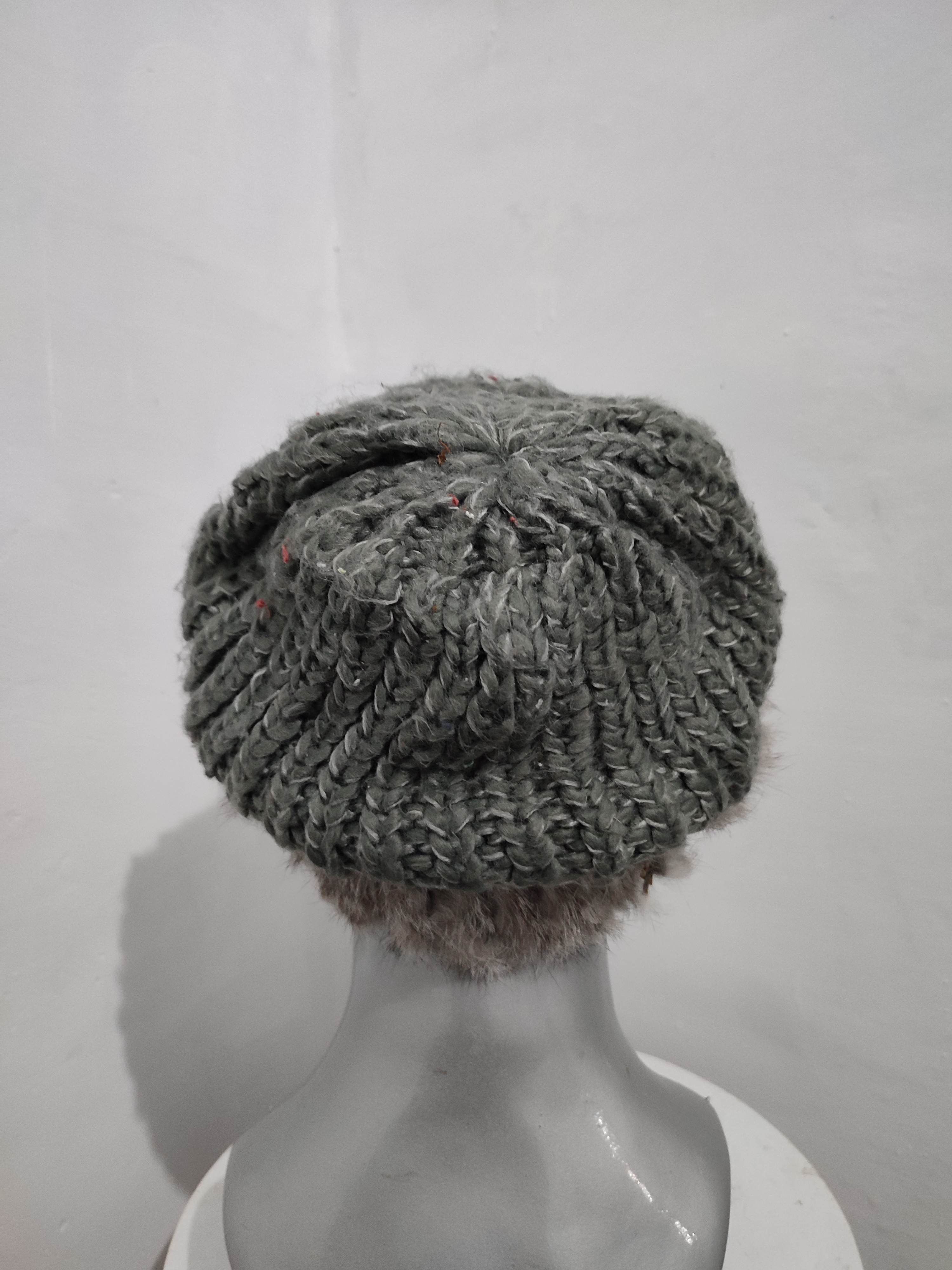Japanese Brand 🔥Unknown Japanese Beanie Mix Fur Design Hats Size ONE SIZE - 5 Thumbnail