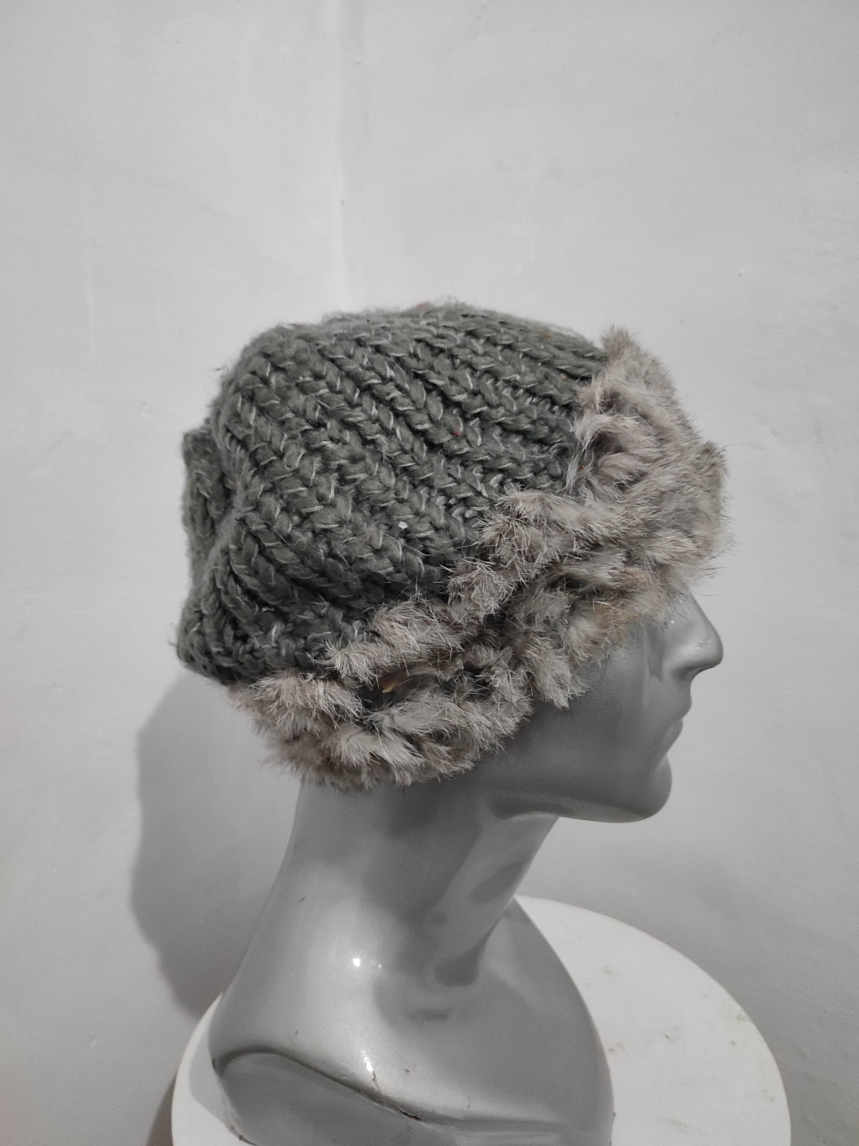 Japanese Brand 🔥Unknown Japanese Beanie Mix Fur Design Hats Size ONE SIZE - 4 Thumbnail