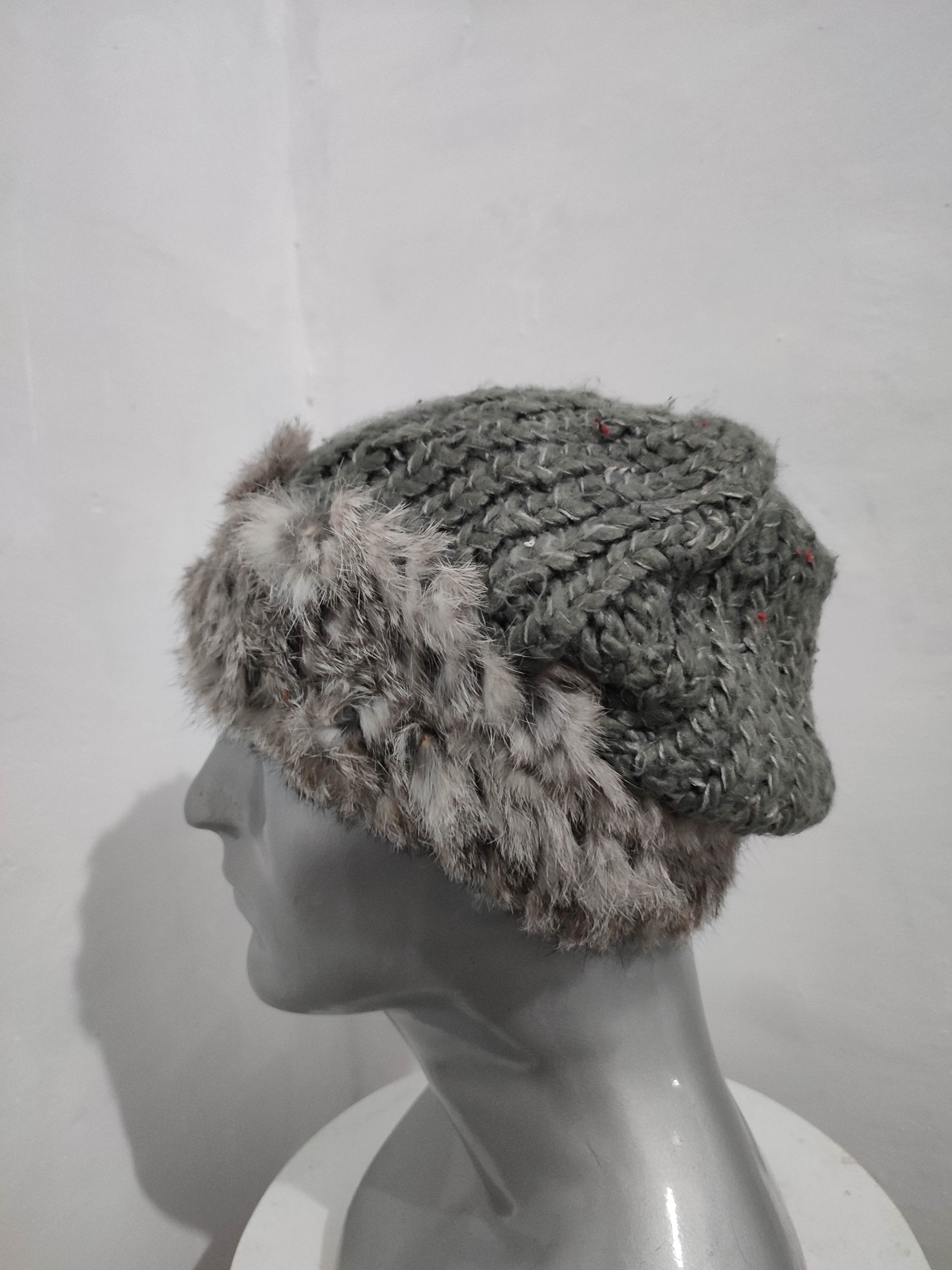 Japanese Brand 🔥Unknown Japanese Beanie Mix Fur Design Hats Size ONE SIZE - 3 Thumbnail